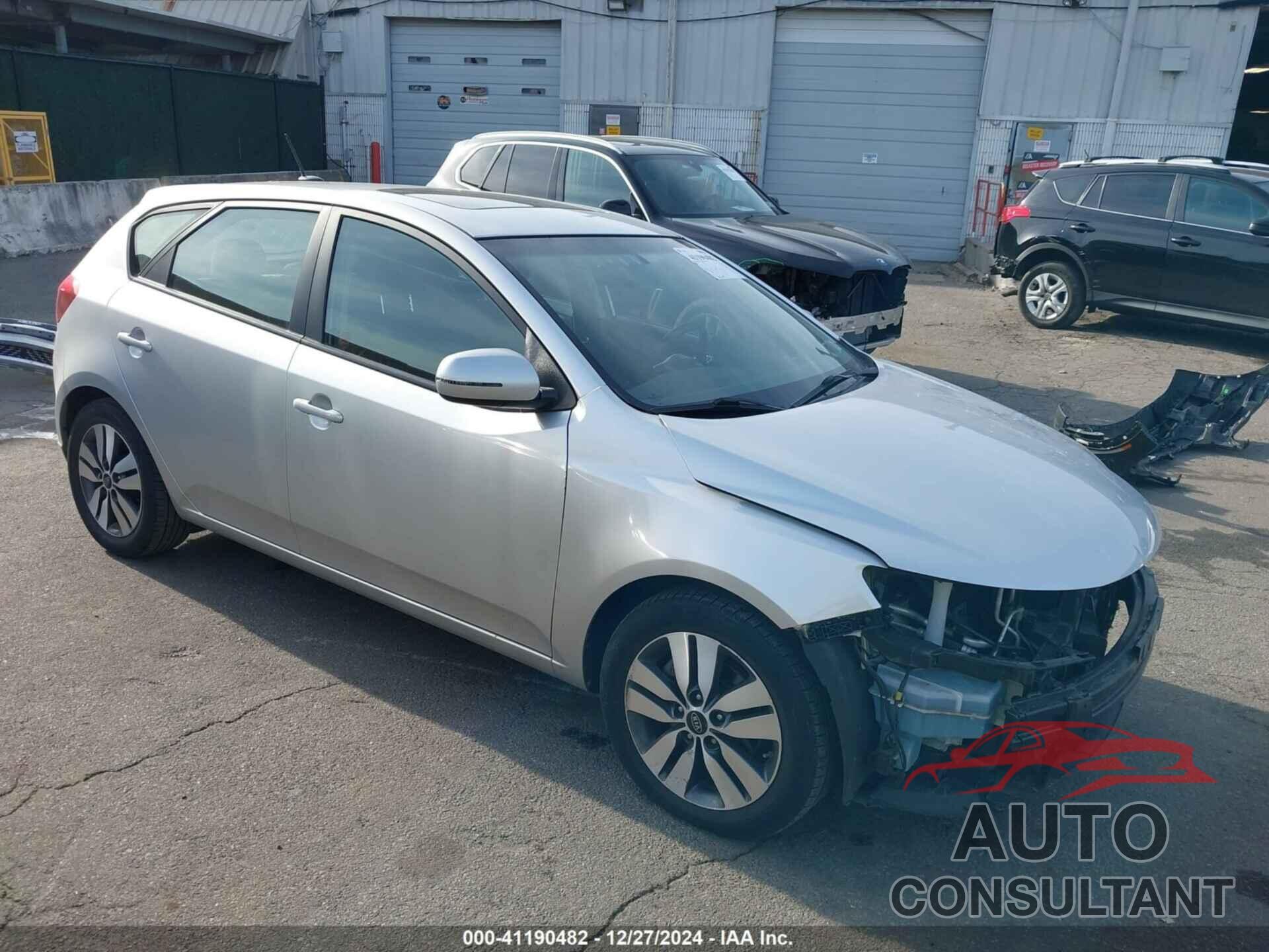 KIA FORTE 2013 - KNAFU5A2XD5727776