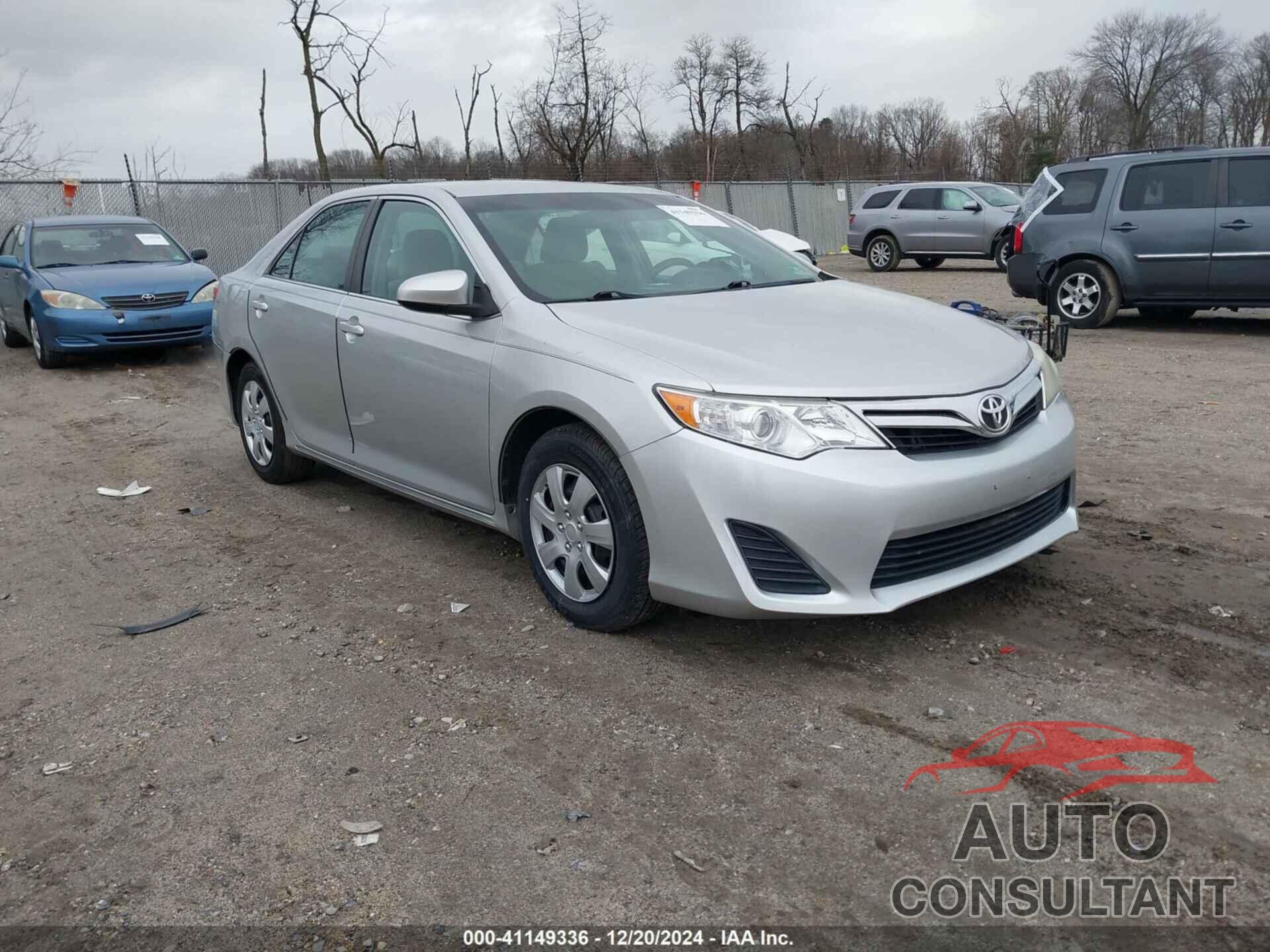 TOYOTA CAMRY 2012 - 4T4BF1FK8CR249084