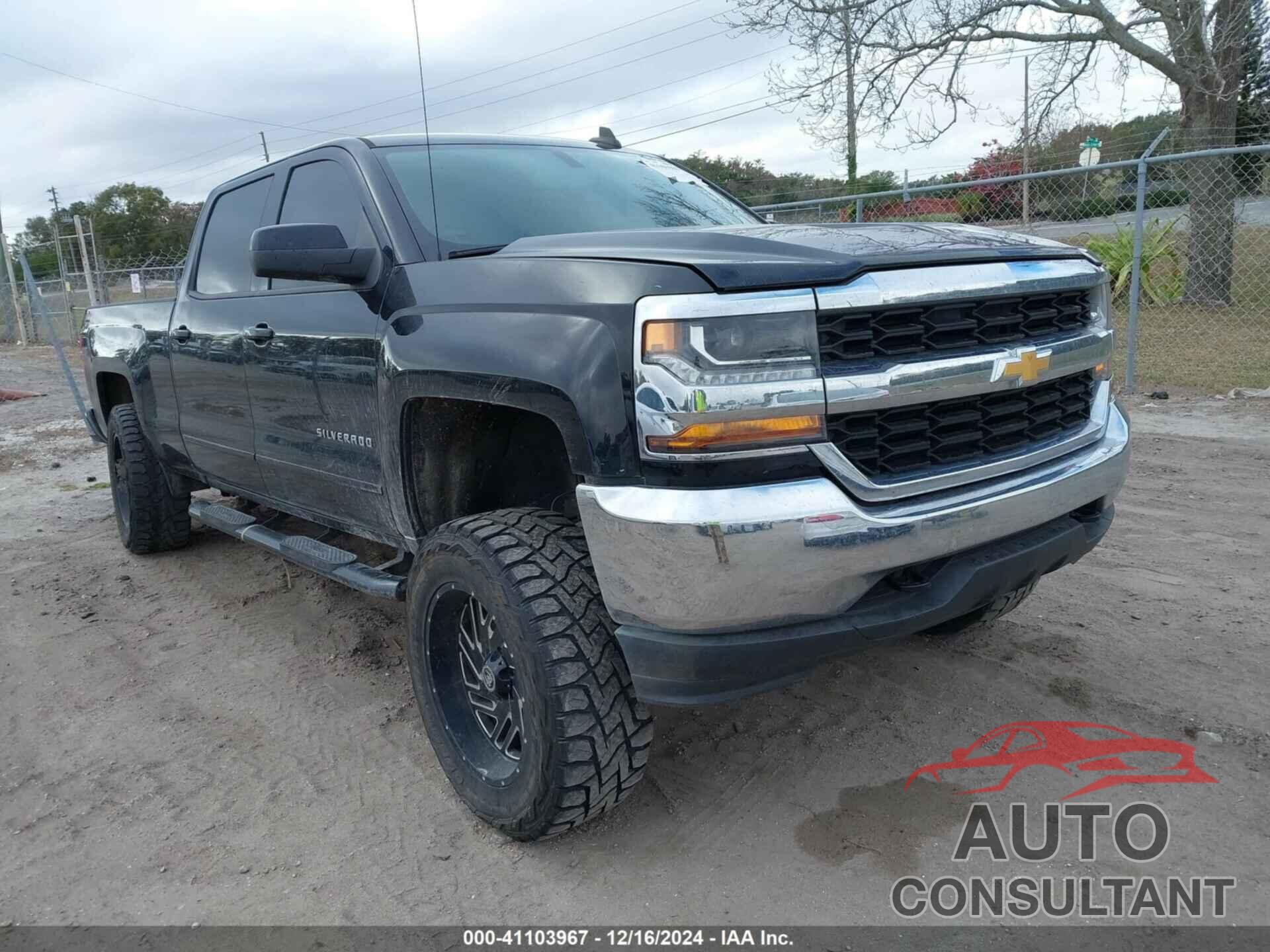 CHEVROLET SILVERADO 2018 - 3GCUKREC0JG486826