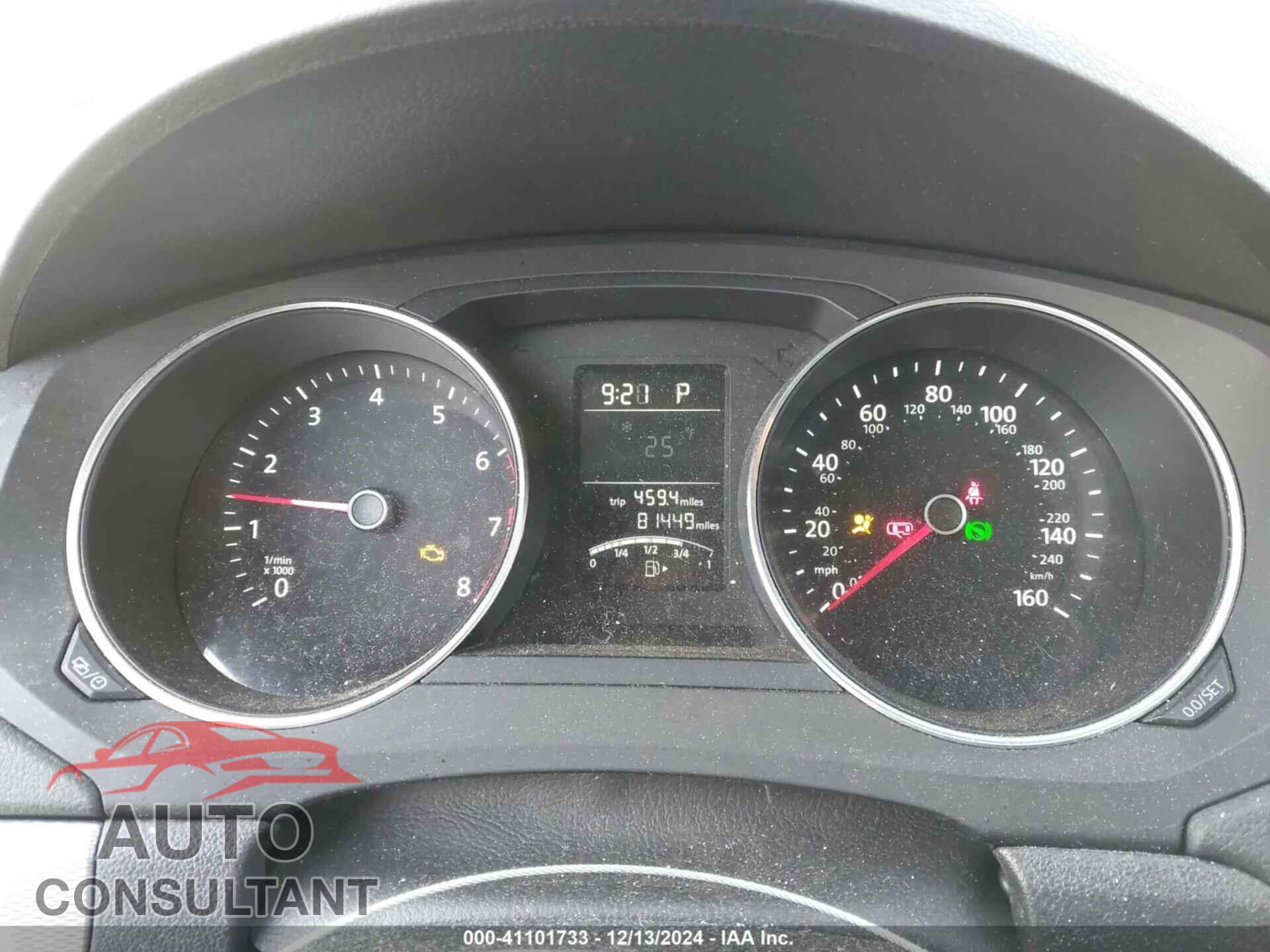 VOLKSWAGEN JETTA 2017 - 3VW2B7AJ9HM326467