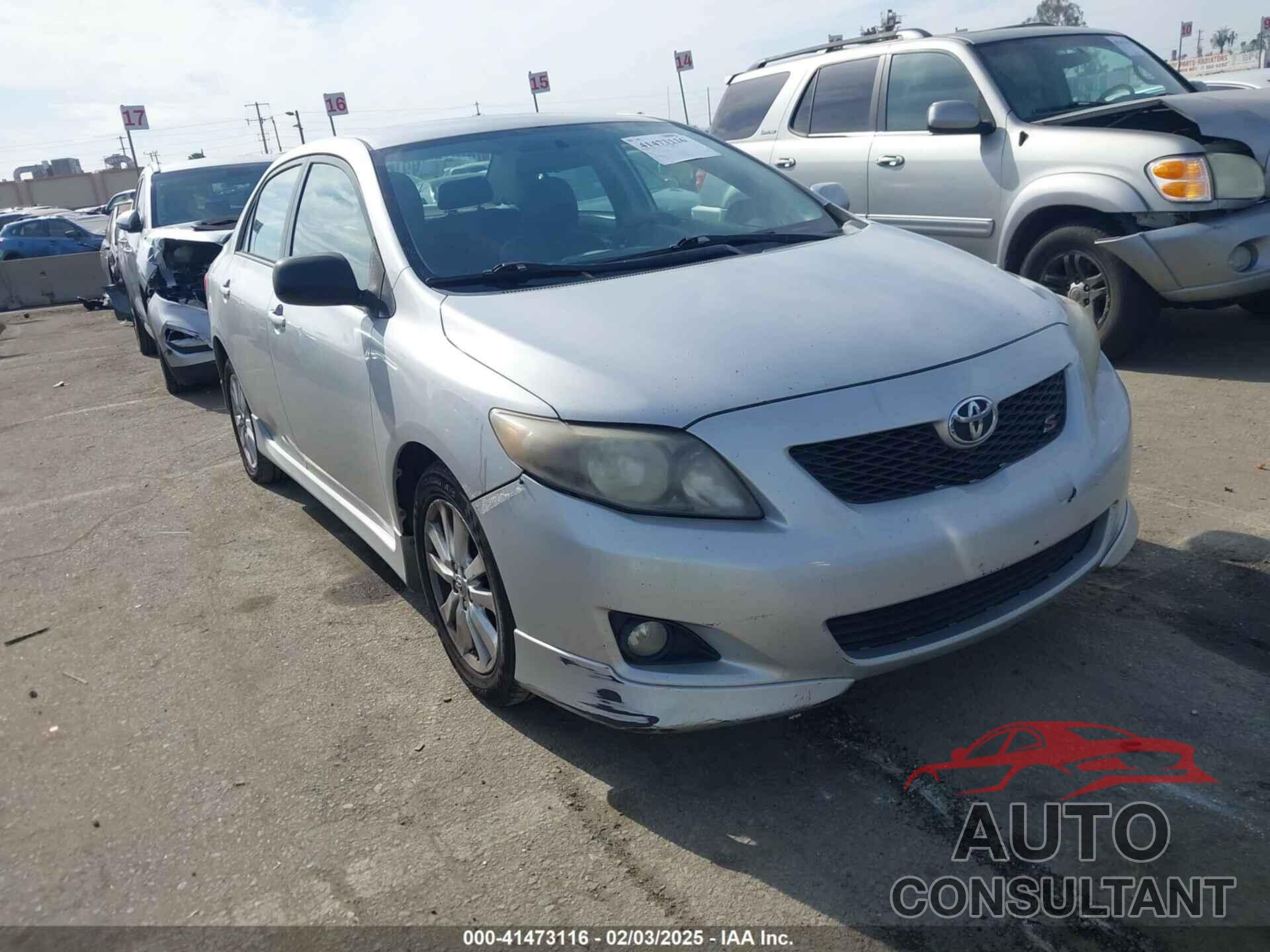 TOYOTA COROLLA 2010 - 1NXBU4EE9AZ275316