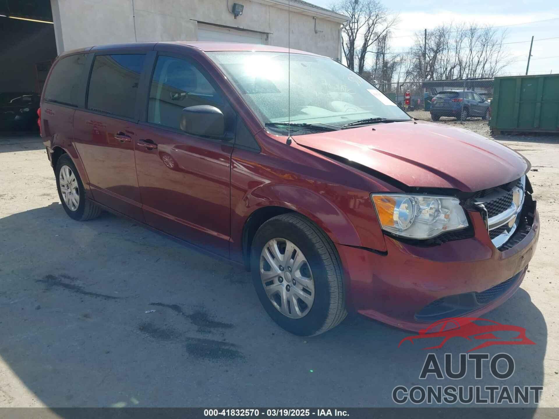 DODGE GRAND CARAVAN 2018 - 2C4RDGBG2JR188185