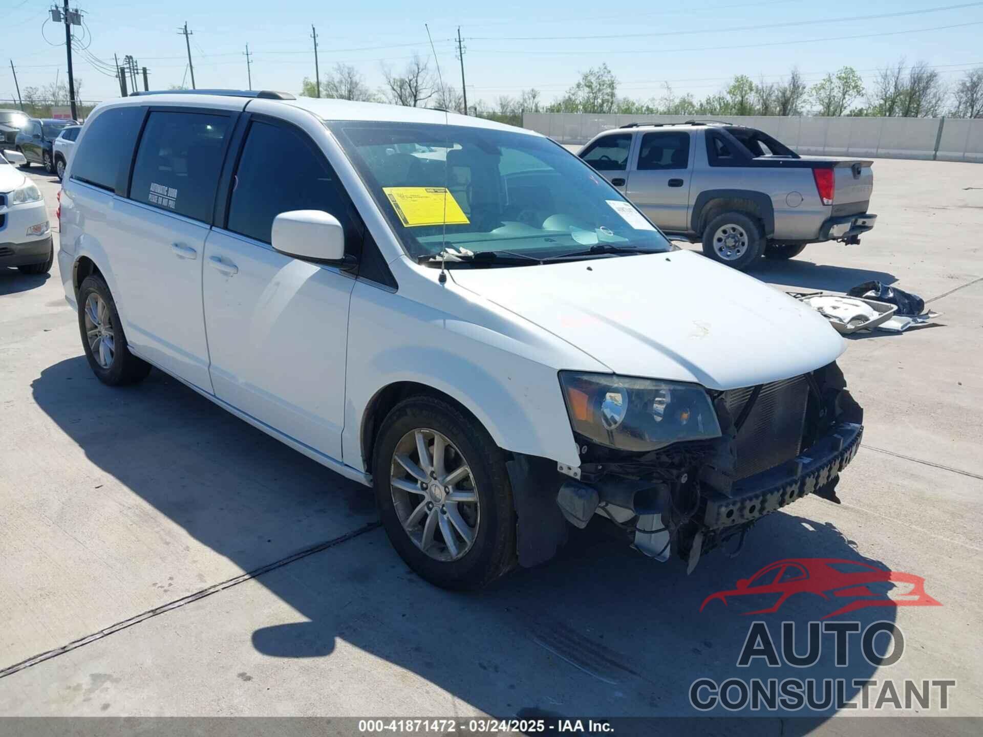 DODGE GRAND CARAVAN 2019 - 2C4RDGCG8KR642293