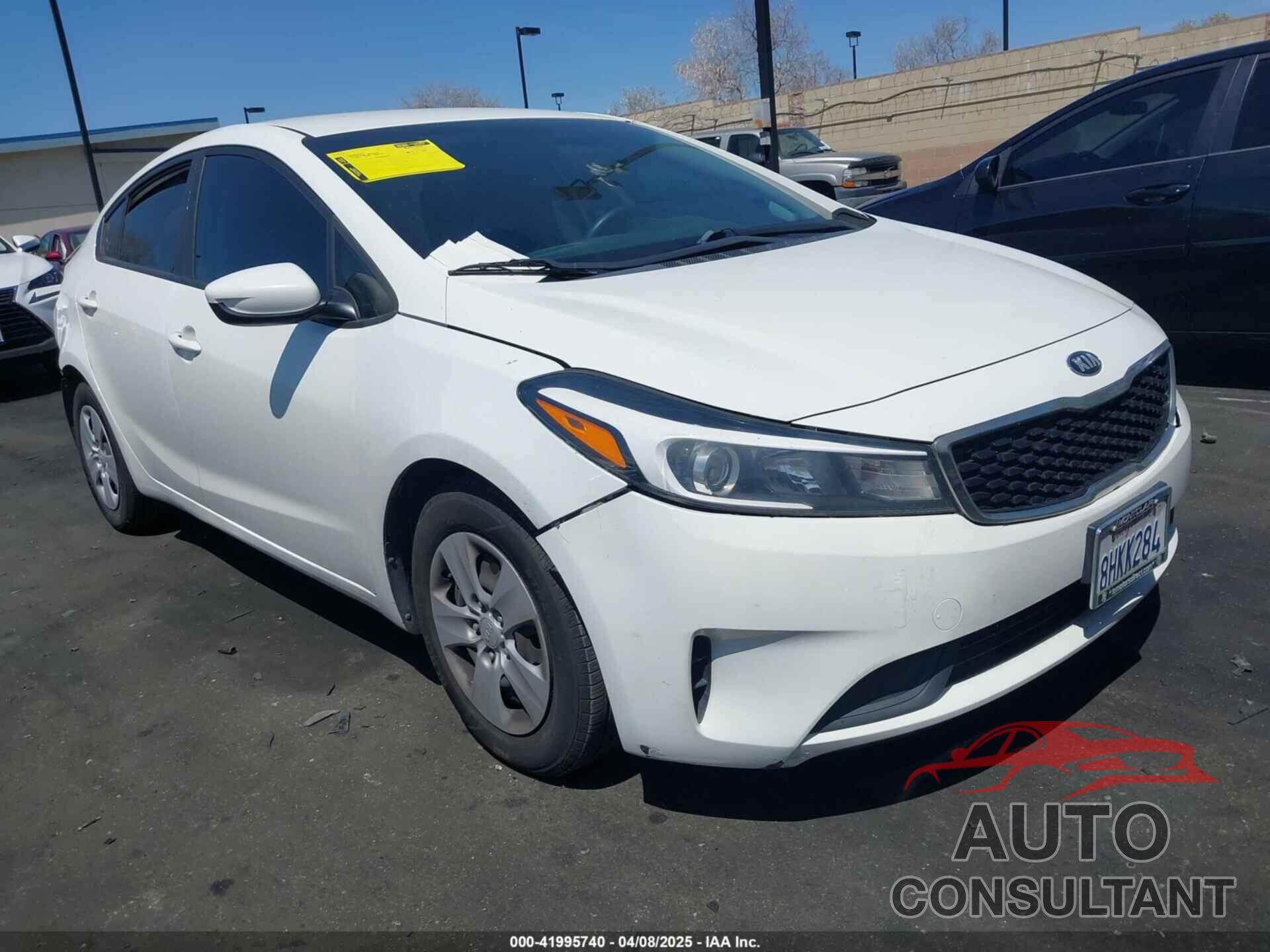 KIA FORTE 2017 - 3KPFK4A70HE033042