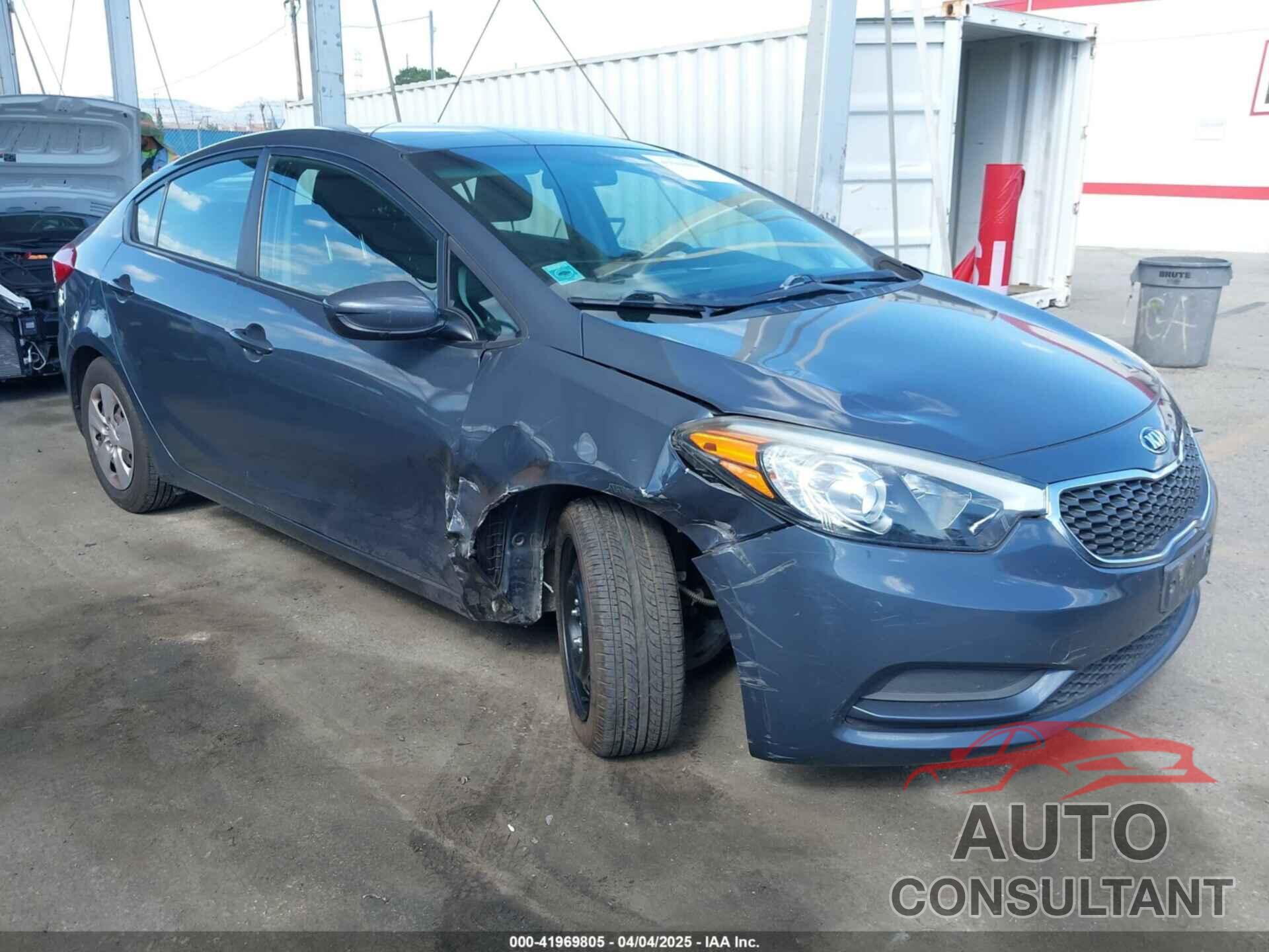KIA FORTE 2016 - KNAFK4A68G5495296