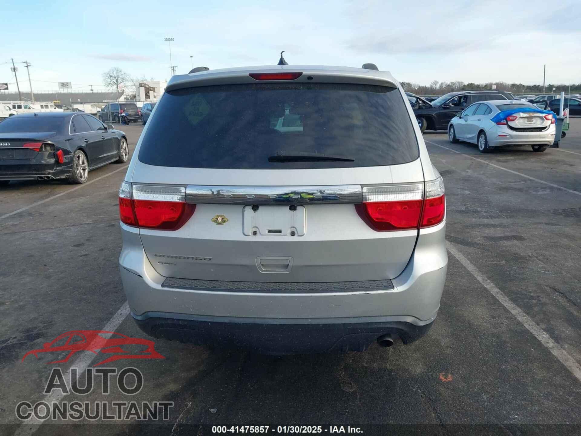 DODGE DURANGO 2012 - 1C4RDJAG1CC112693