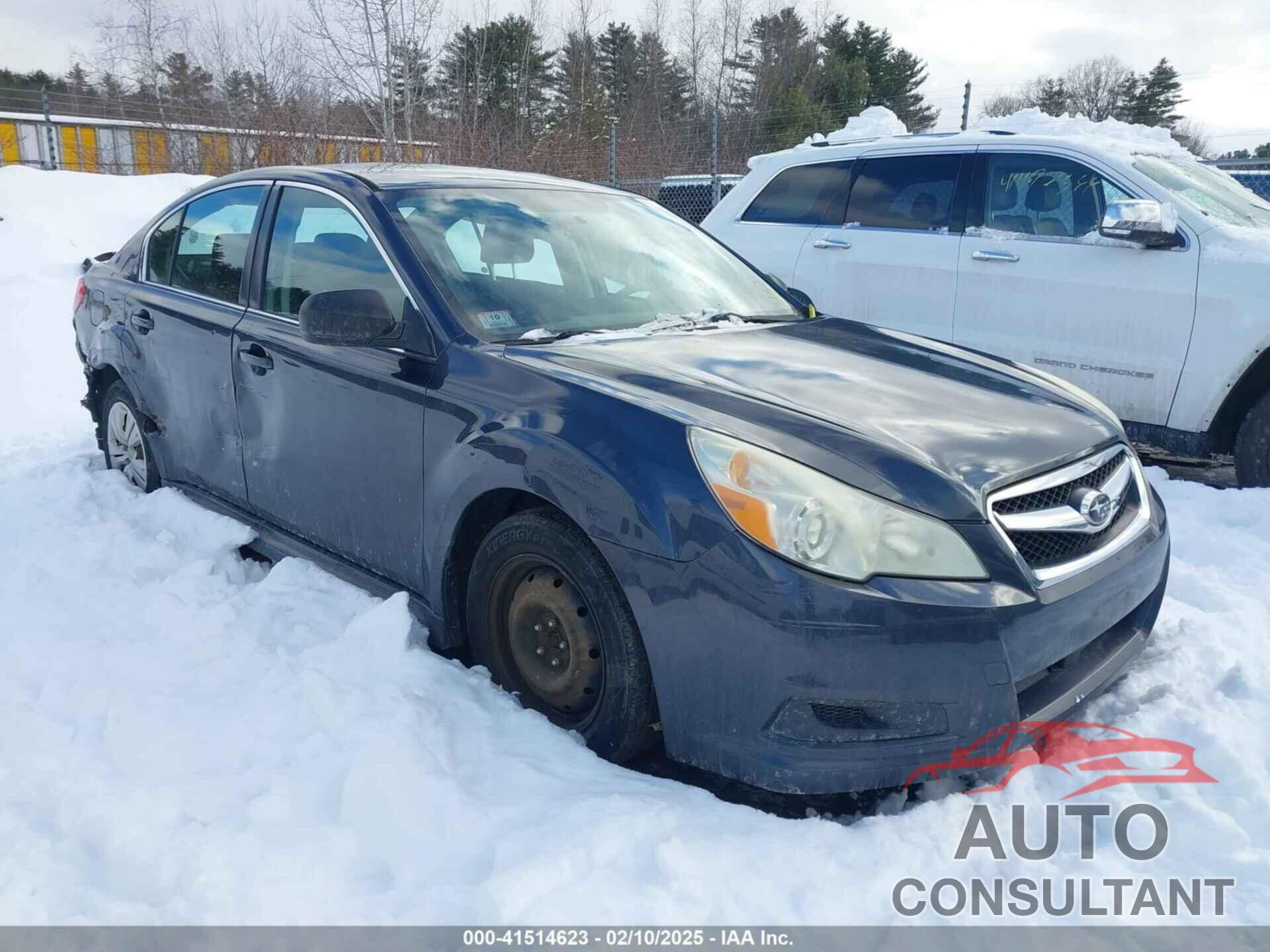 SUBARU LEGACY 2011 - 4S3BMCA64B3213620