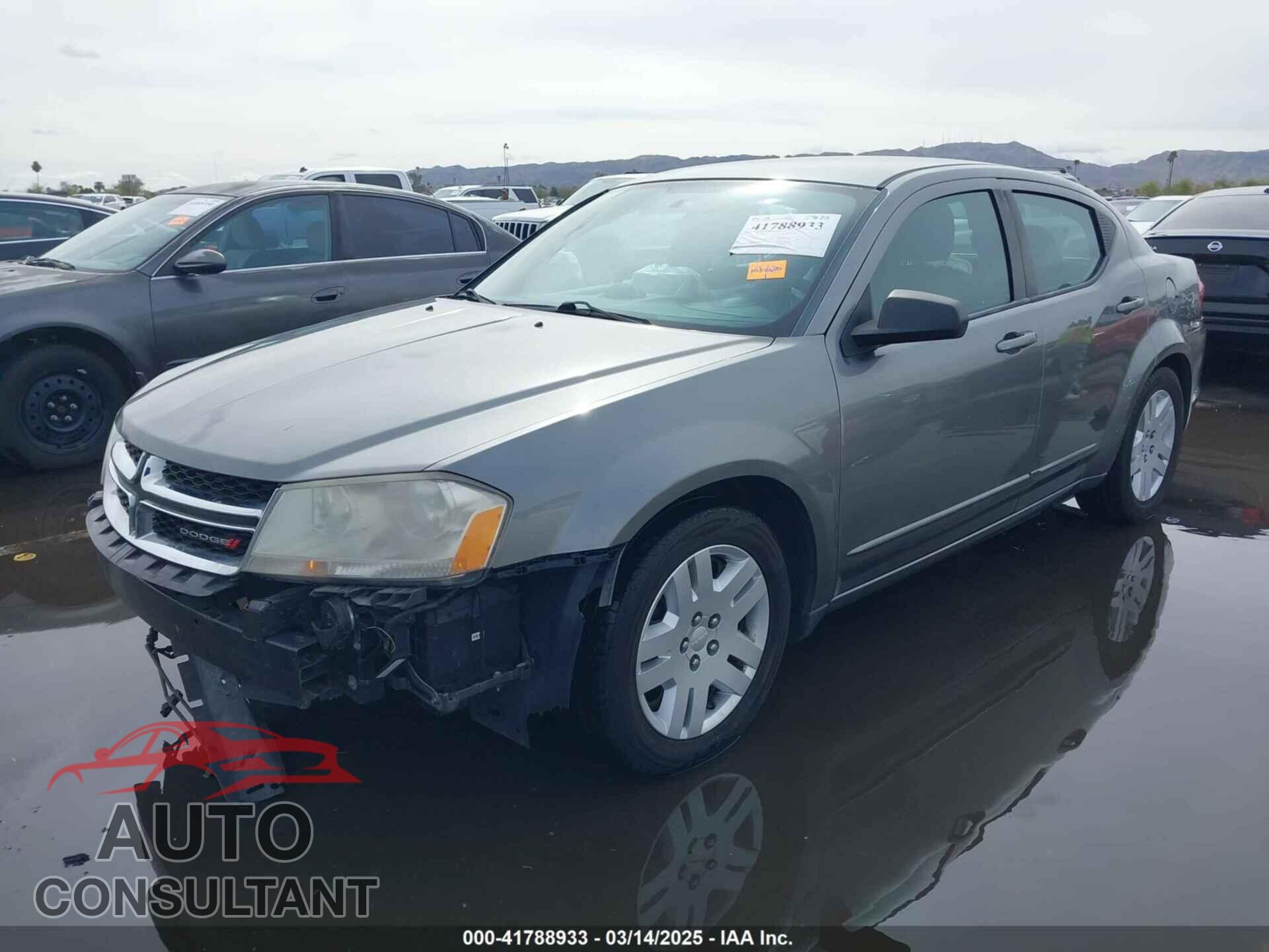 DODGE AVENGER 2012 - 1C3CDZAB5CN285540