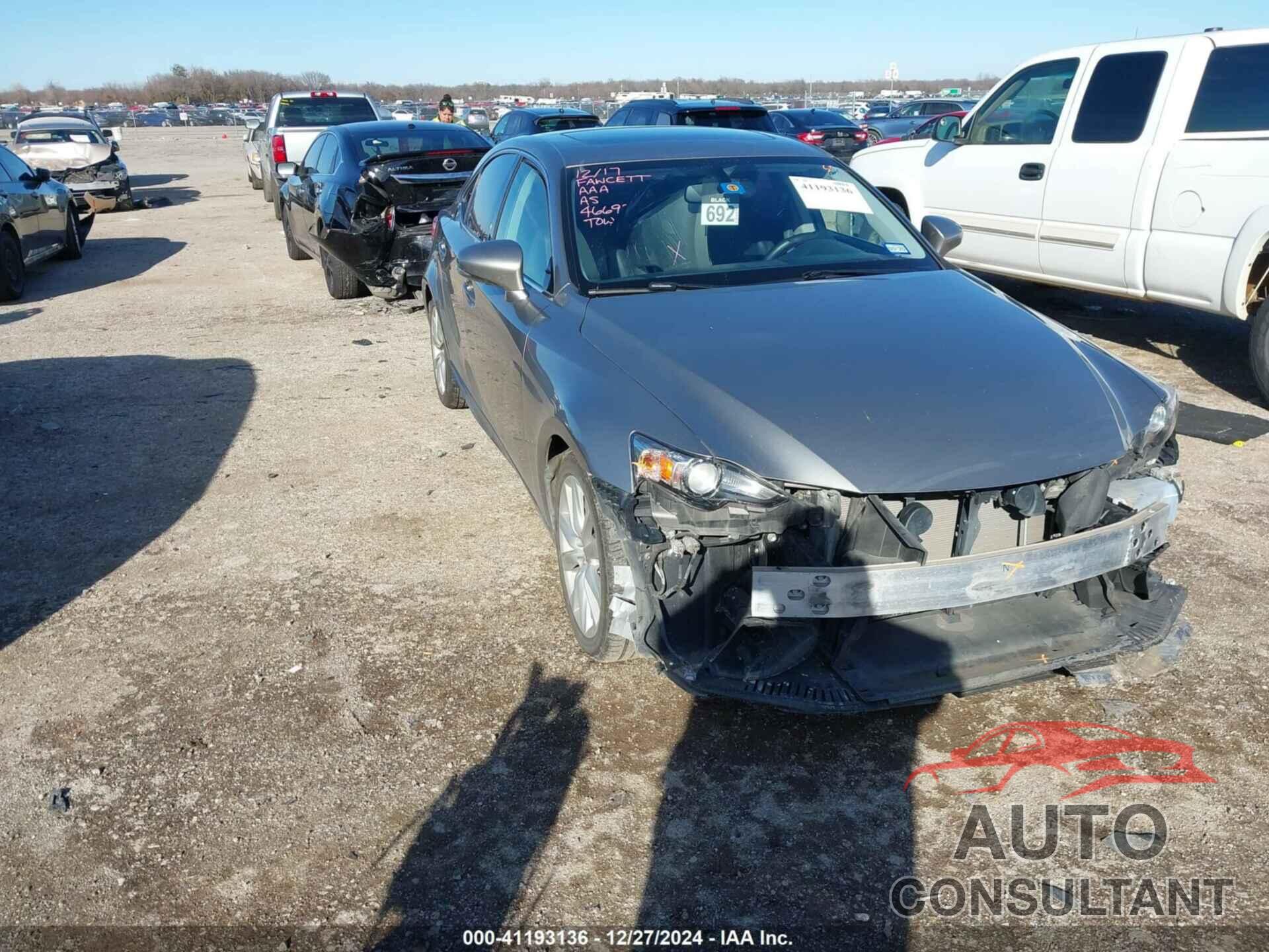 LEXUS IS 250 2015 - JTHBF1D20F5072867