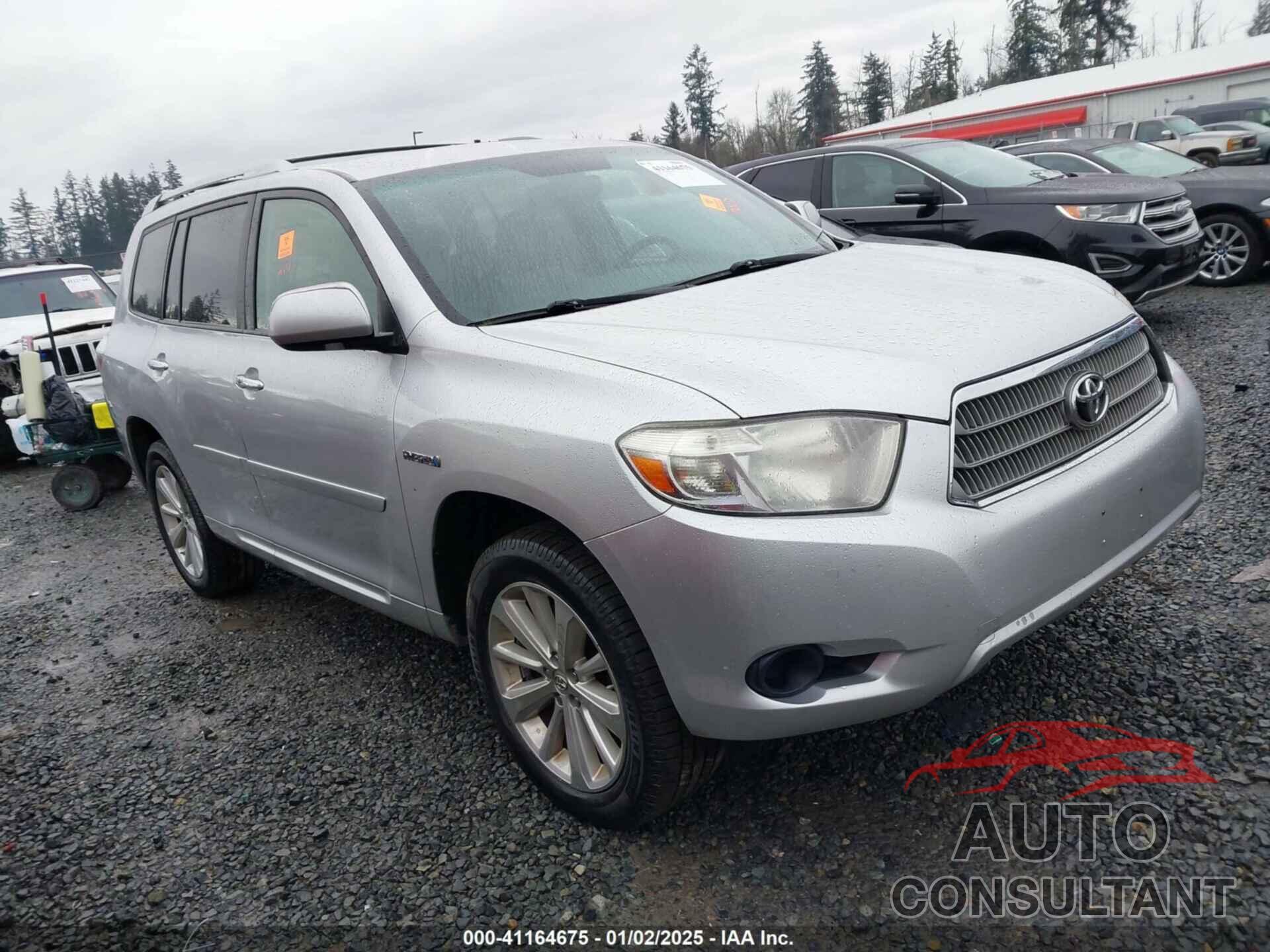 TOYOTA HIGHLANDER HYBRID 2010 - JTEBW3EH4A2047976
