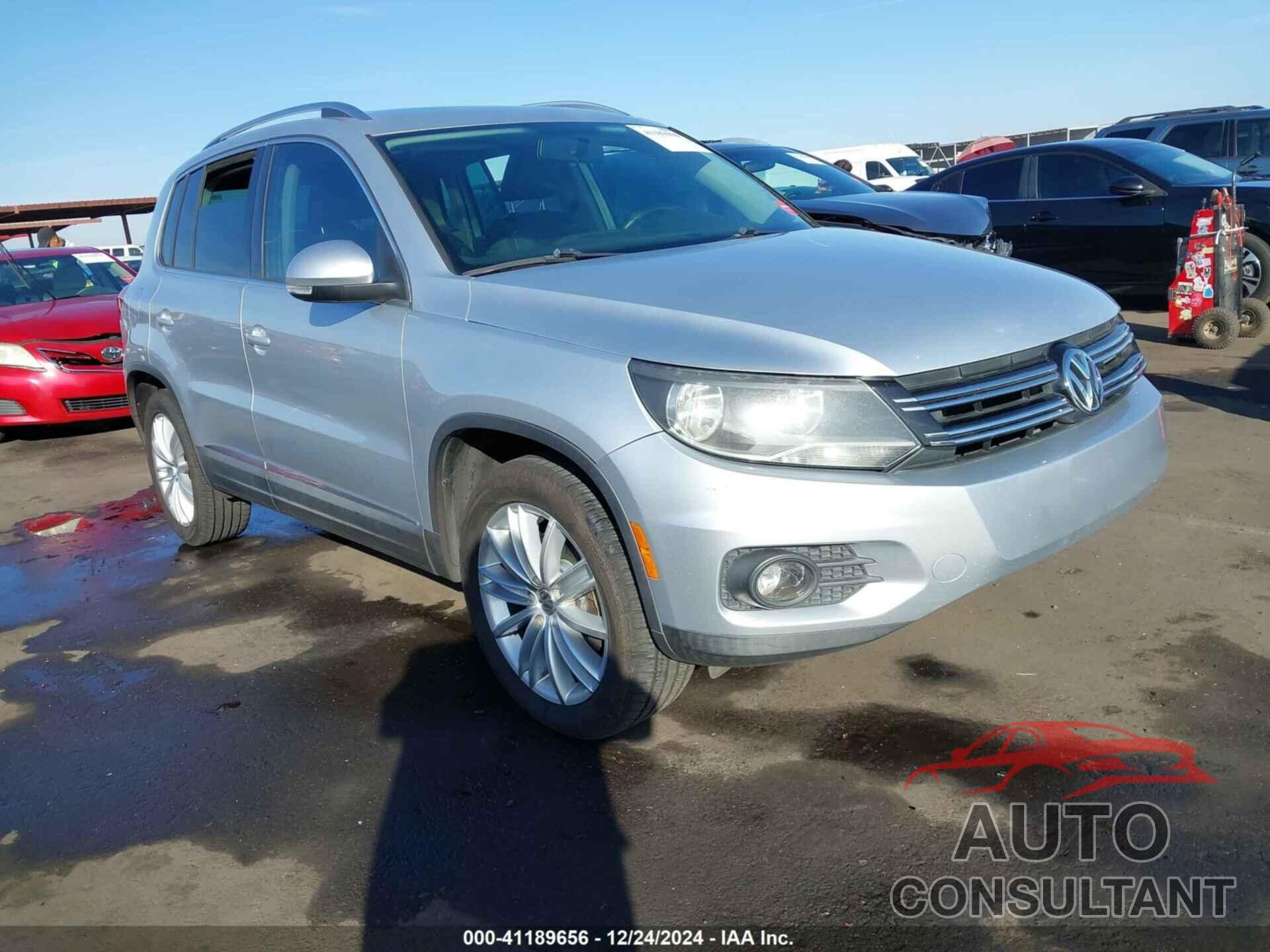 VOLKSWAGEN TIGUAN 2012 - WVGAV7AX9CW575253