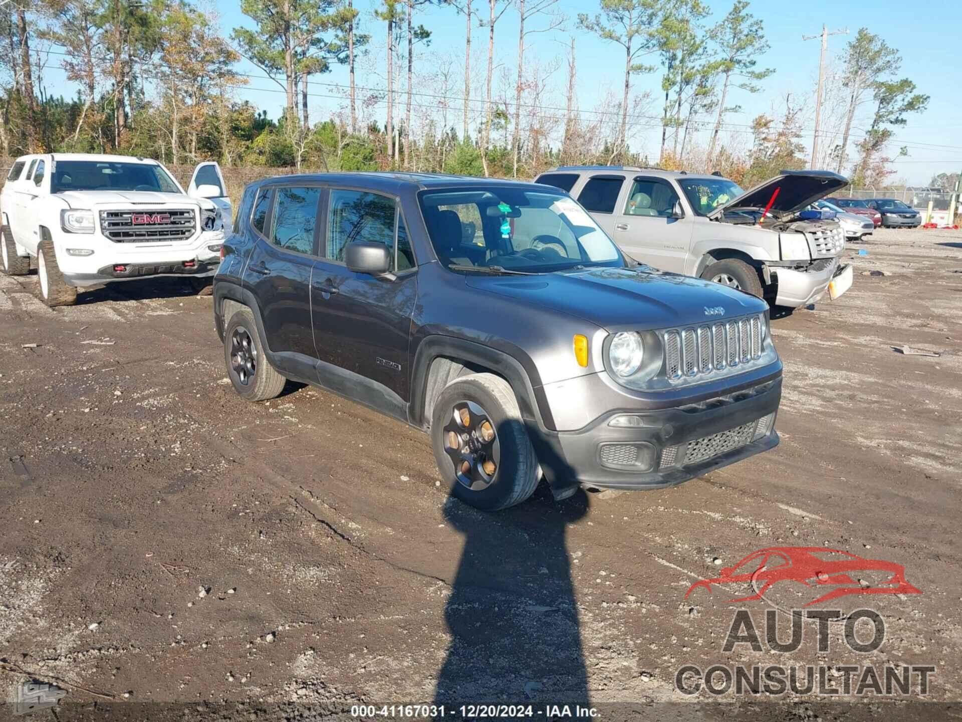 JEEP RENEGADE 2016 - ZACCJAATXGPC78711