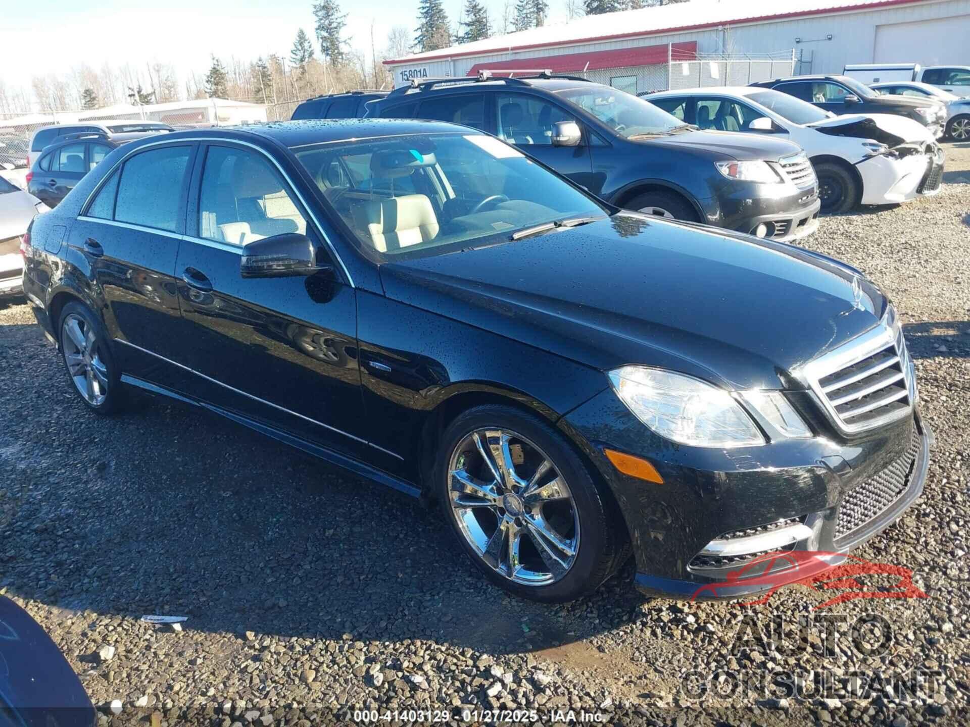 MERCEDES-BENZ E 350 2012 - WDDHF5KB2CA533856