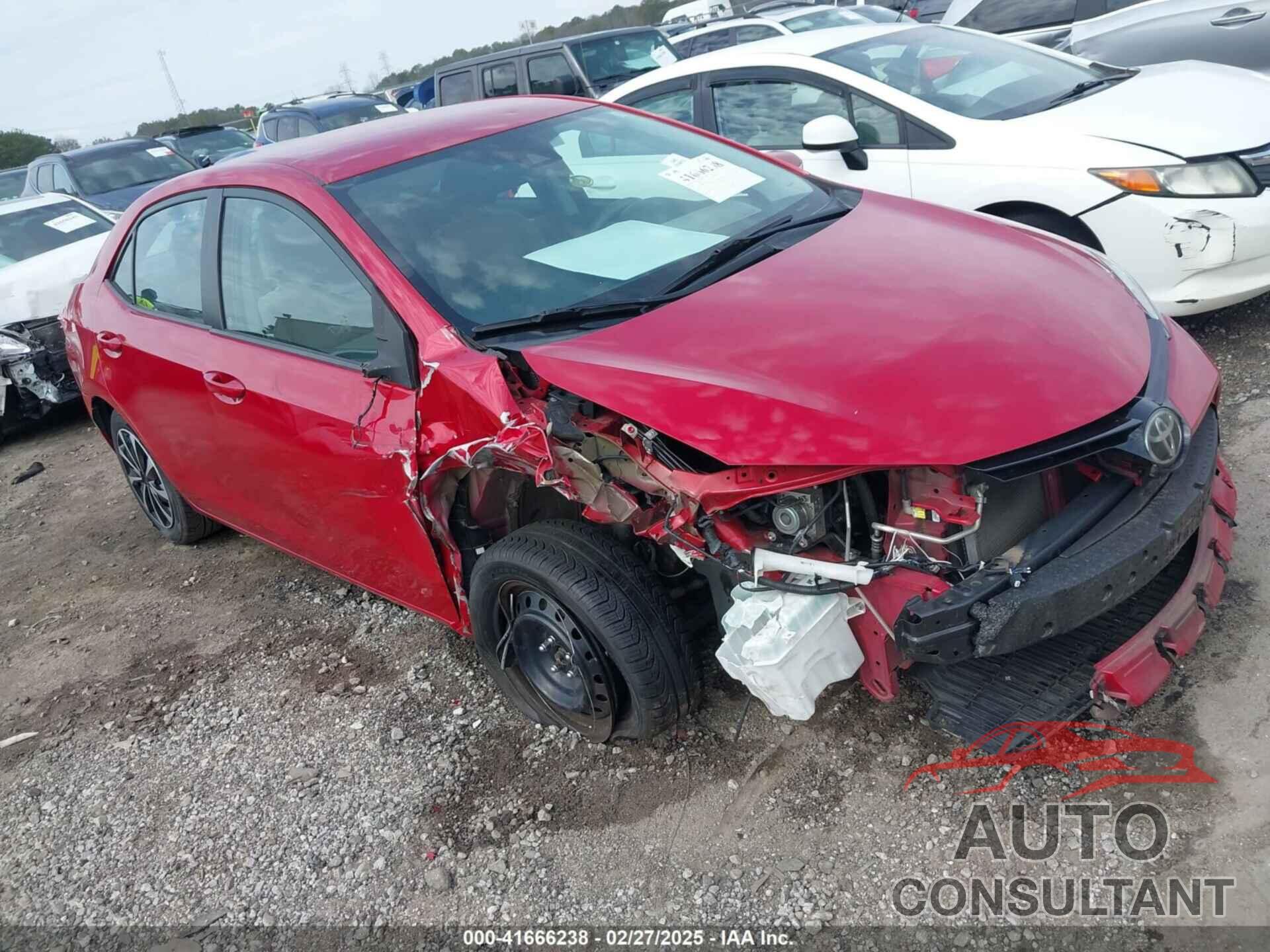 TOYOTA COROLLA 2017 - 2T1BURHE8HC889438