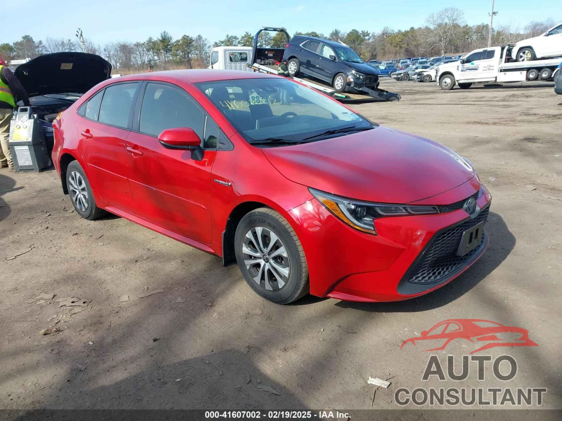 TOYOTA COROLLA 2021 - JTDEAMDE7MJ028510