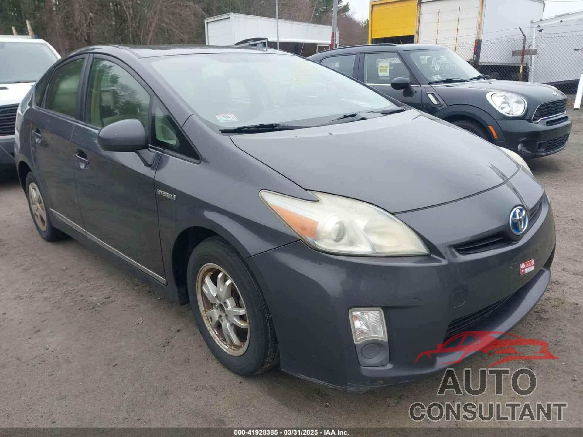 TOYOTA PRIUS 2011 - JTDKN3DU9B0312488