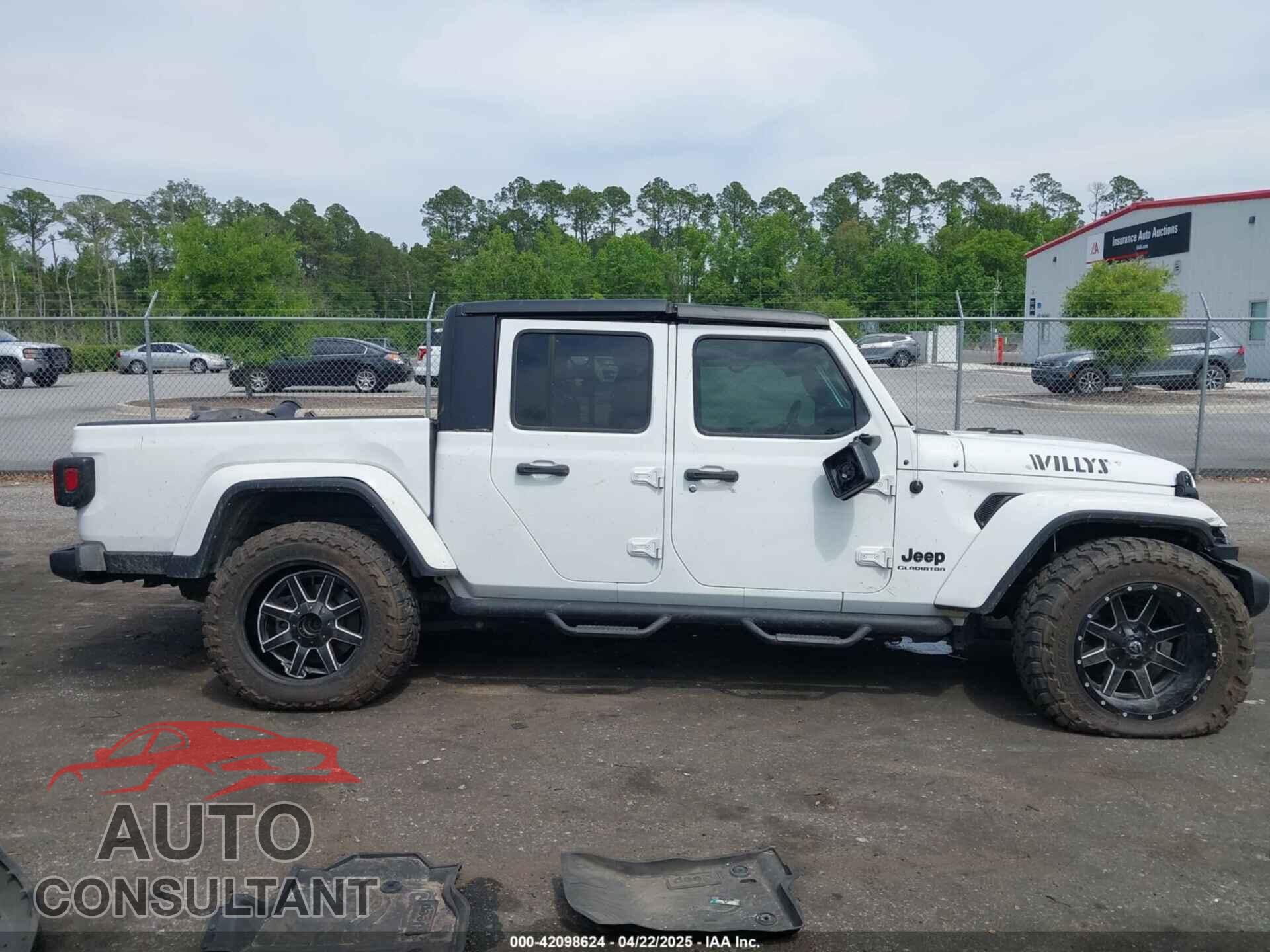 JEEP GLADIATOR 2022 - 1C6HJTAG1NL144540