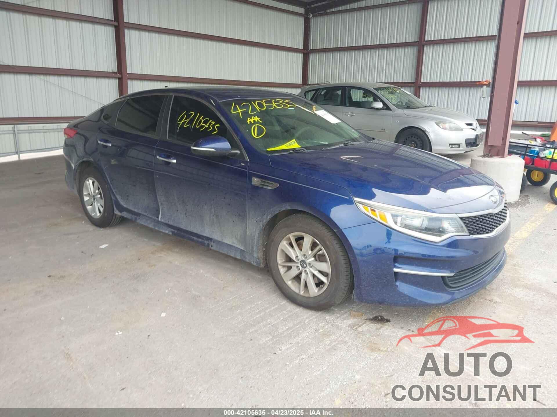 KIA OPTIMA 2017 - 5XXGT4L36HG137117