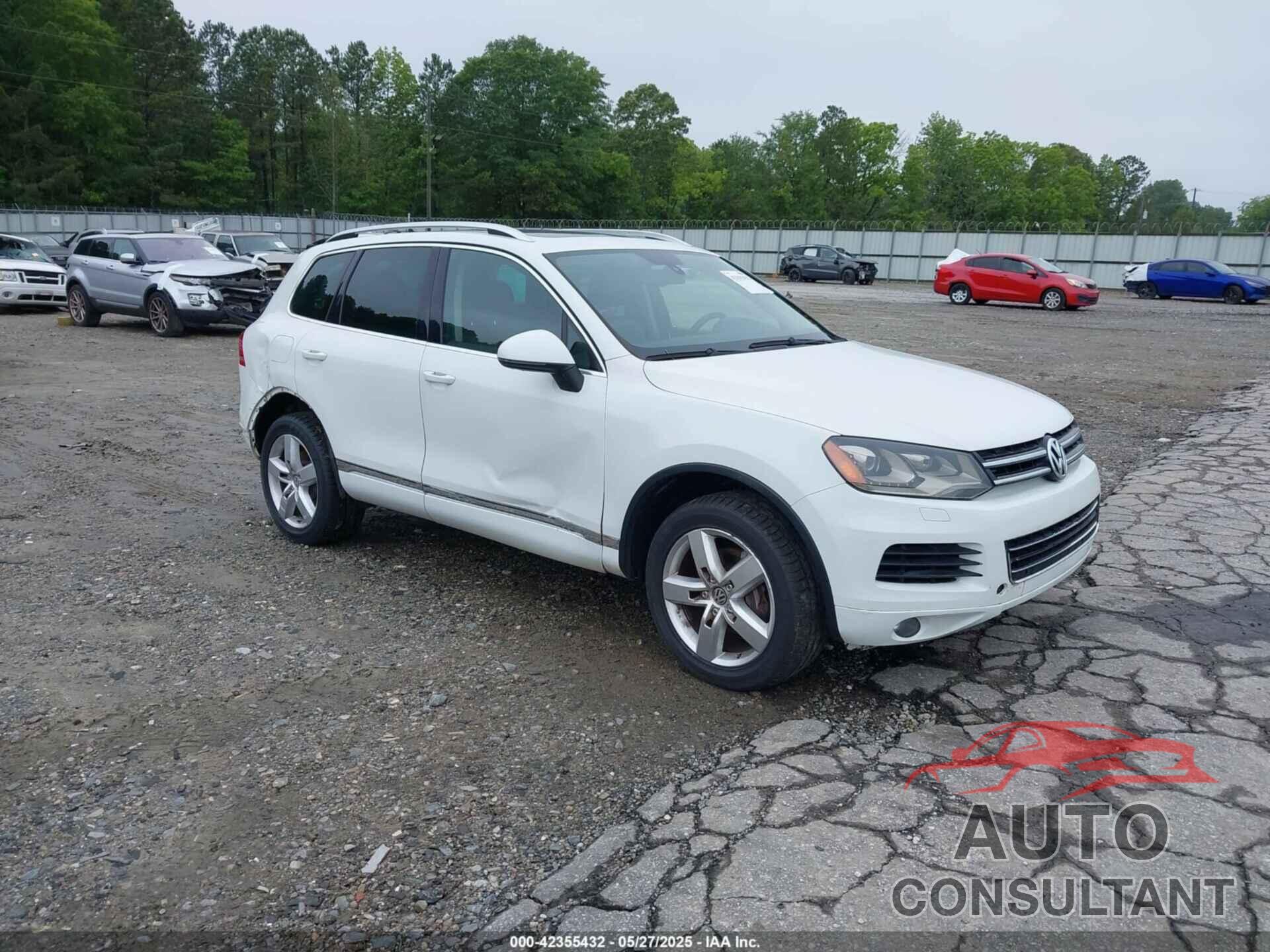 VOLKSWAGEN TOUAREG 2012 - WVGEF9BP0CD006506