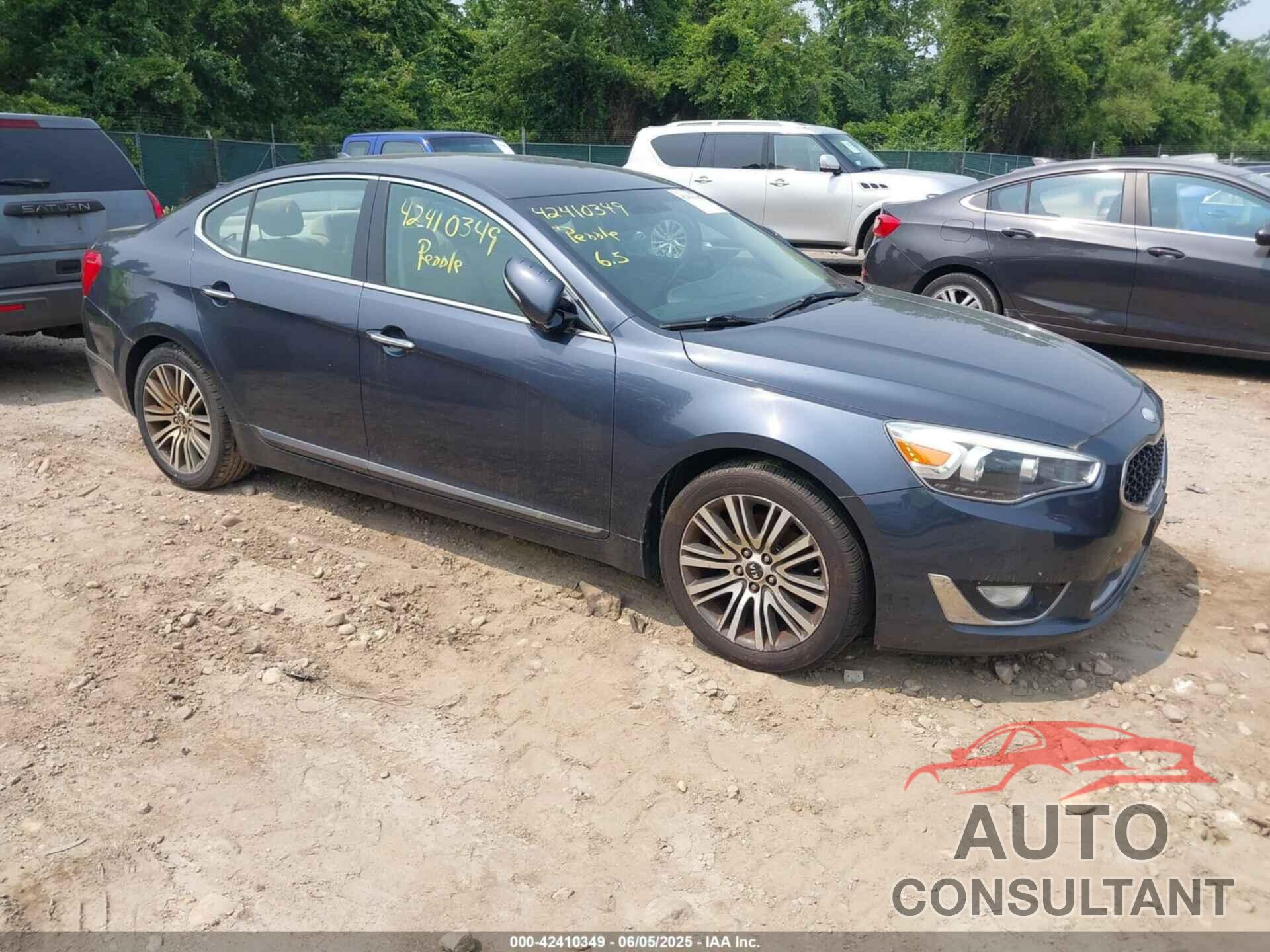 KIA CADENZA 2014 - KNALN4D70E5129957