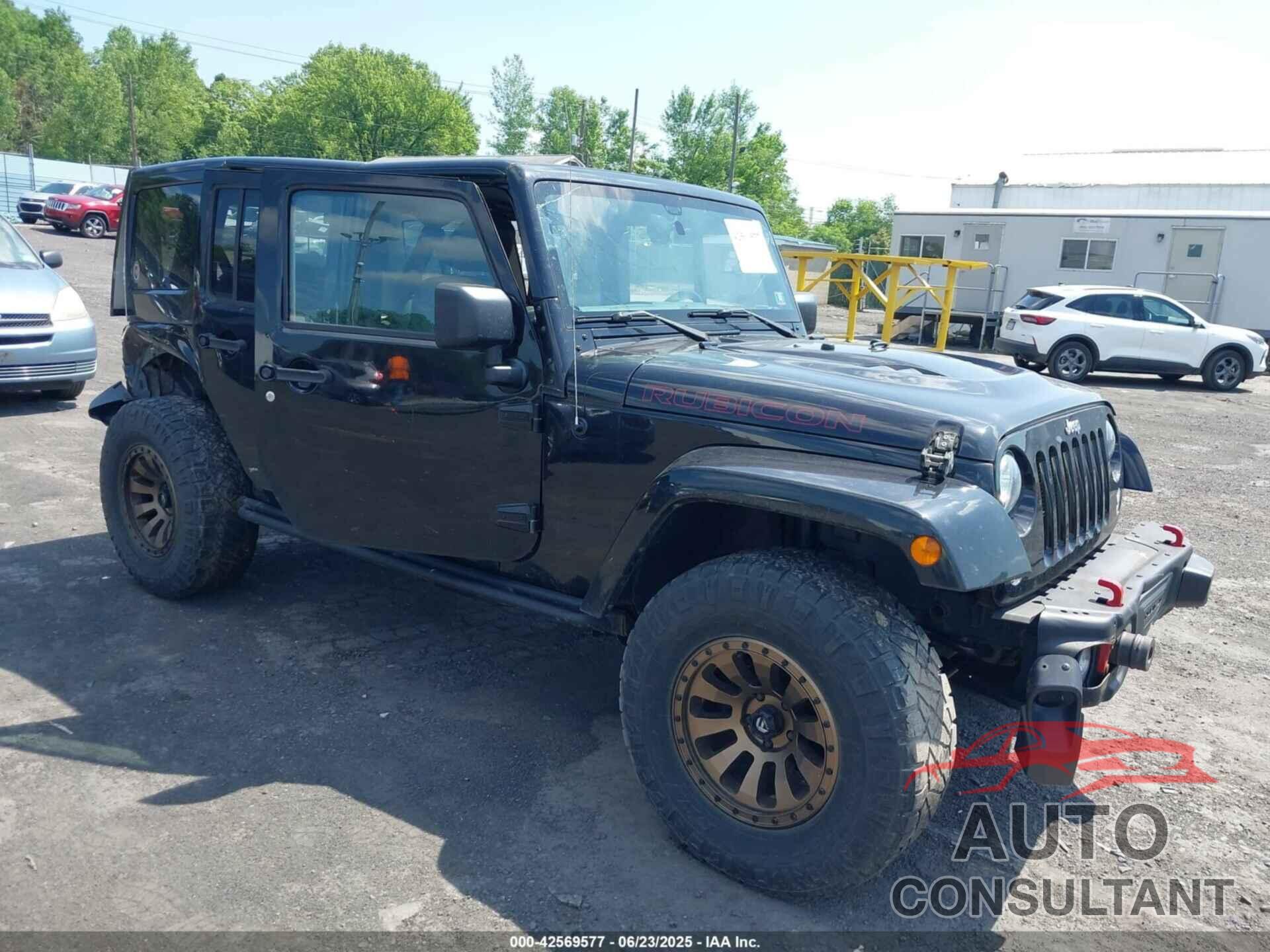 JEEP WRANGLER UNLIMITED 2017 - 1C4BJWFG7HL525709