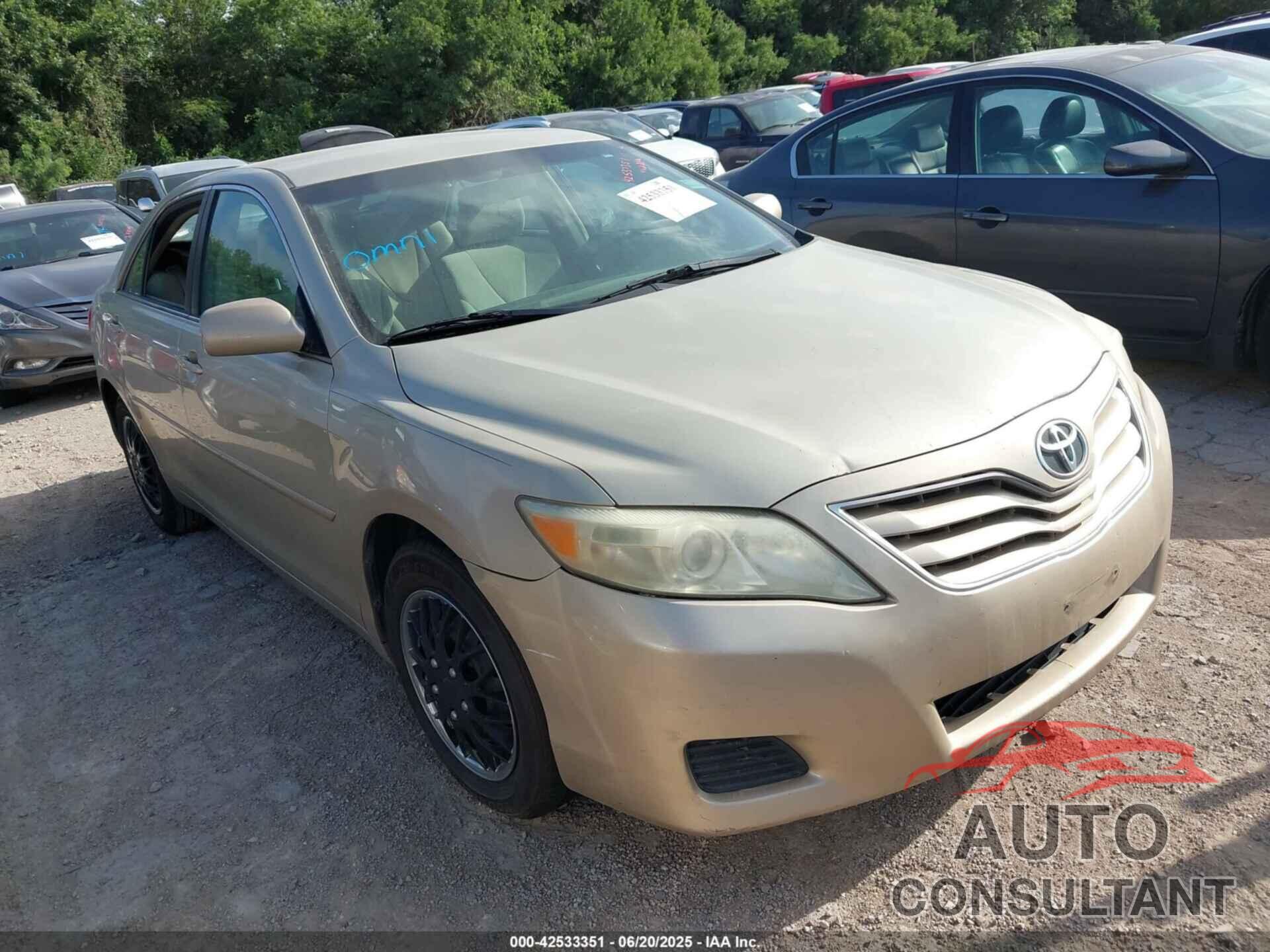 TOYOTA CAMRY 2010 - 4T4BF3EK9AR011691
