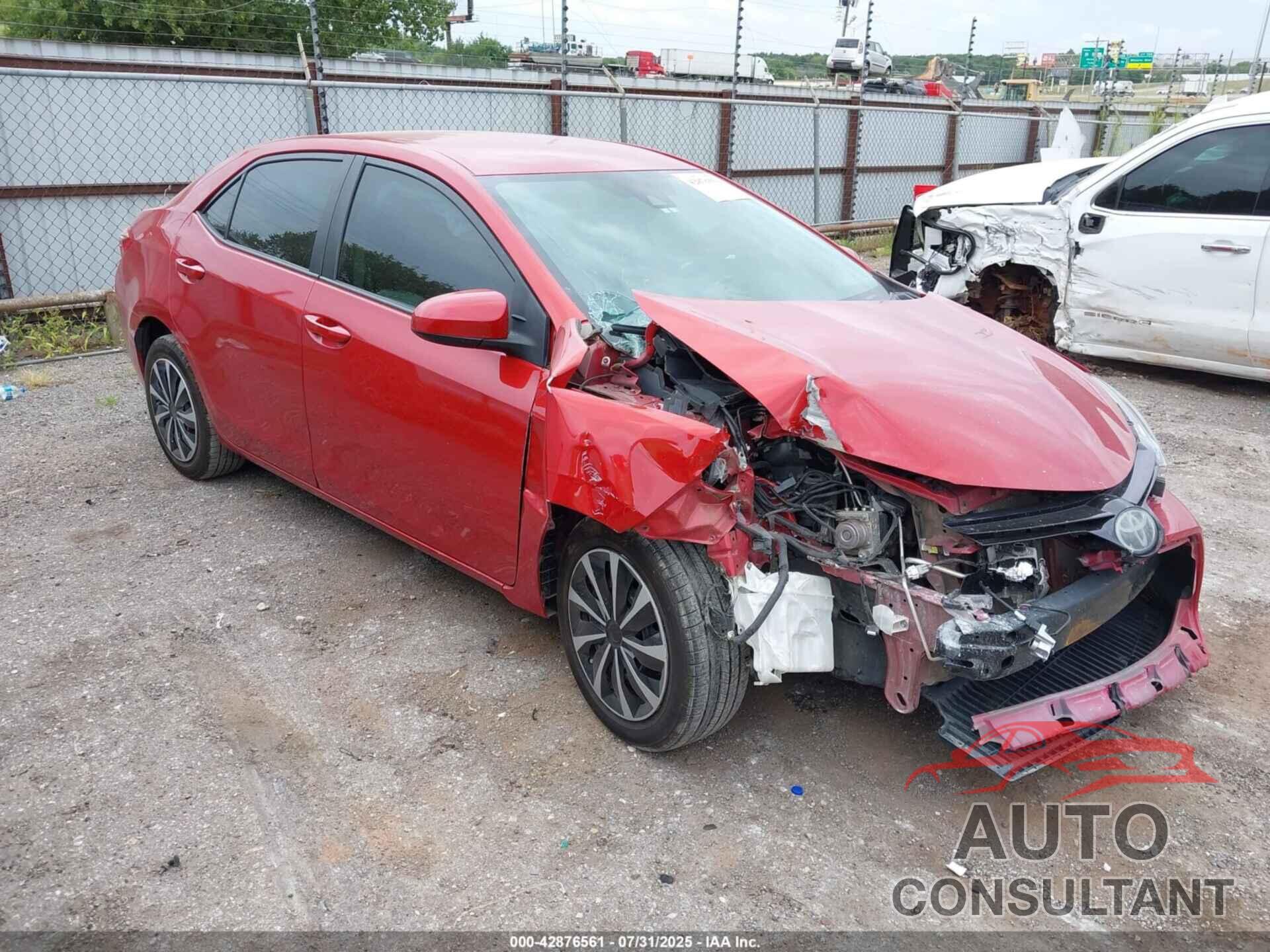 TOYOTA COROLLA 2018 - 5YFBURHE4JP798222