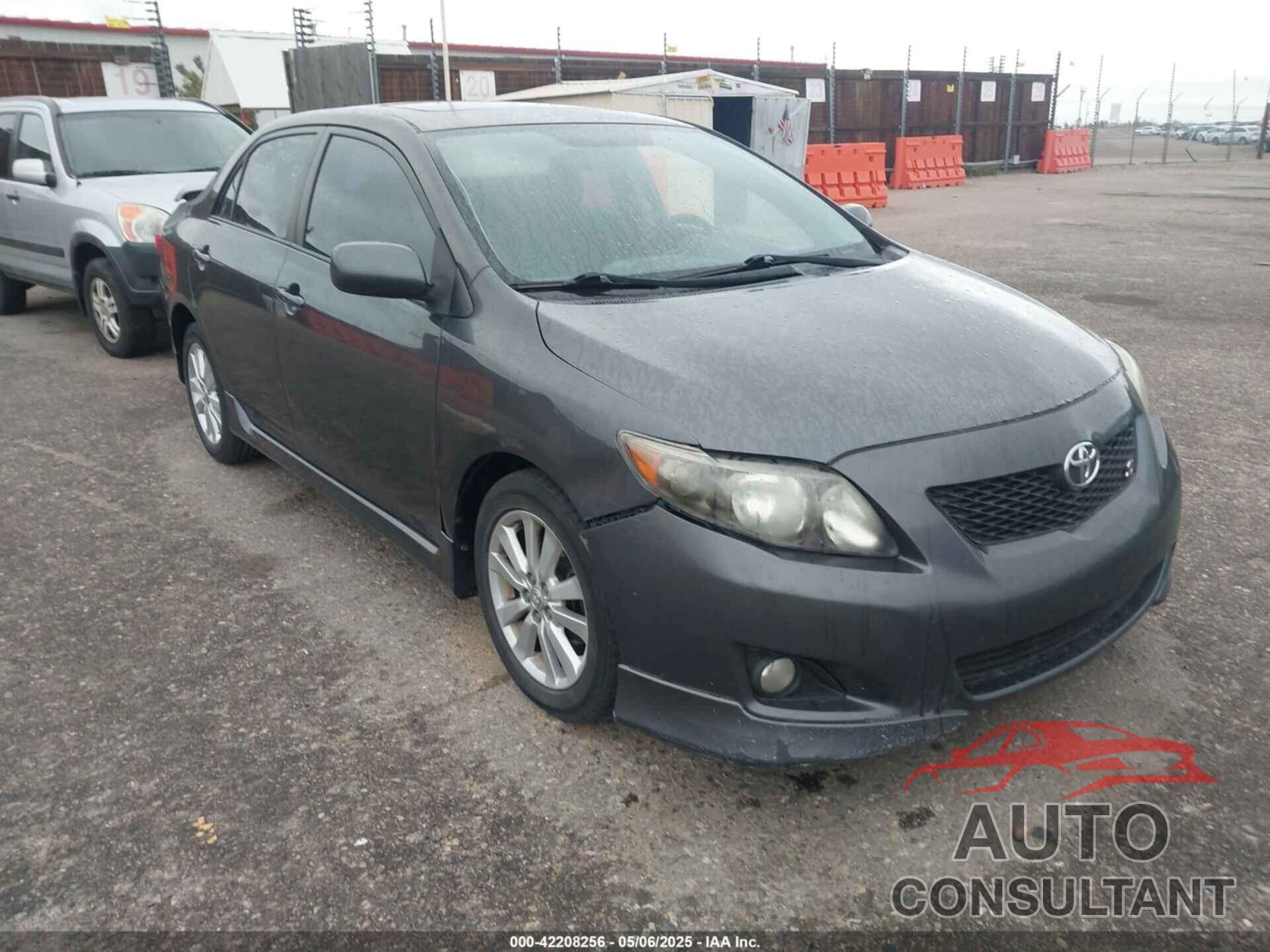 TOYOTA COROLLA 2009 - 1NXBU40E99Z050218