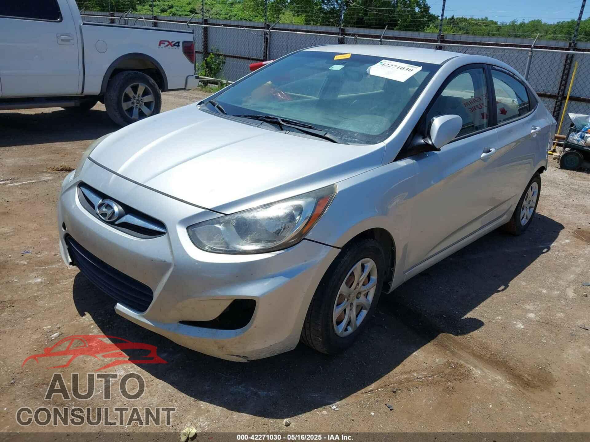 HYUNDAI ACCENT 2013 - KMHCT4AE9DU426124
