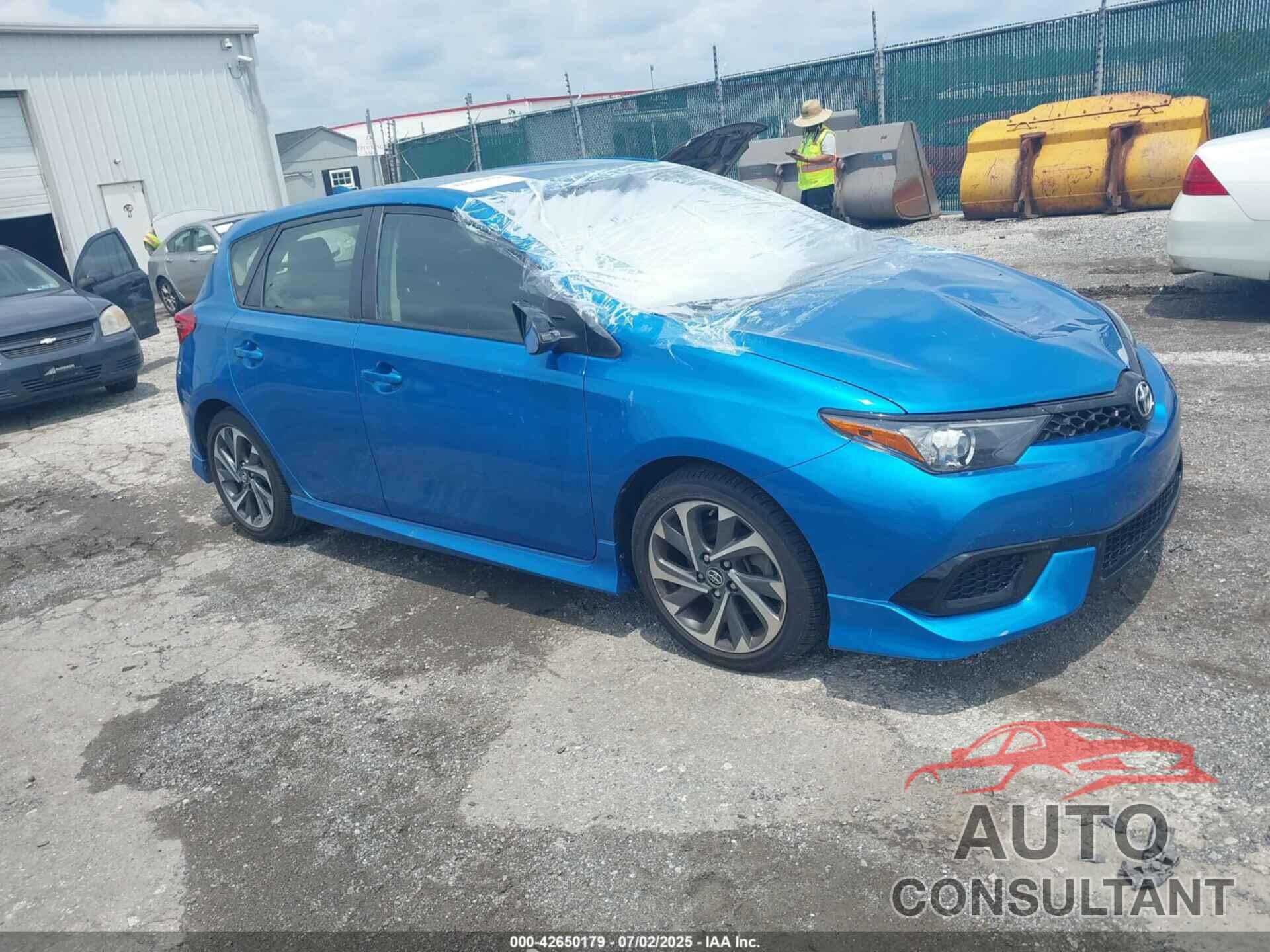 TOYOTA COROLLA IM 2018 - JTNKARJE1JJ569483