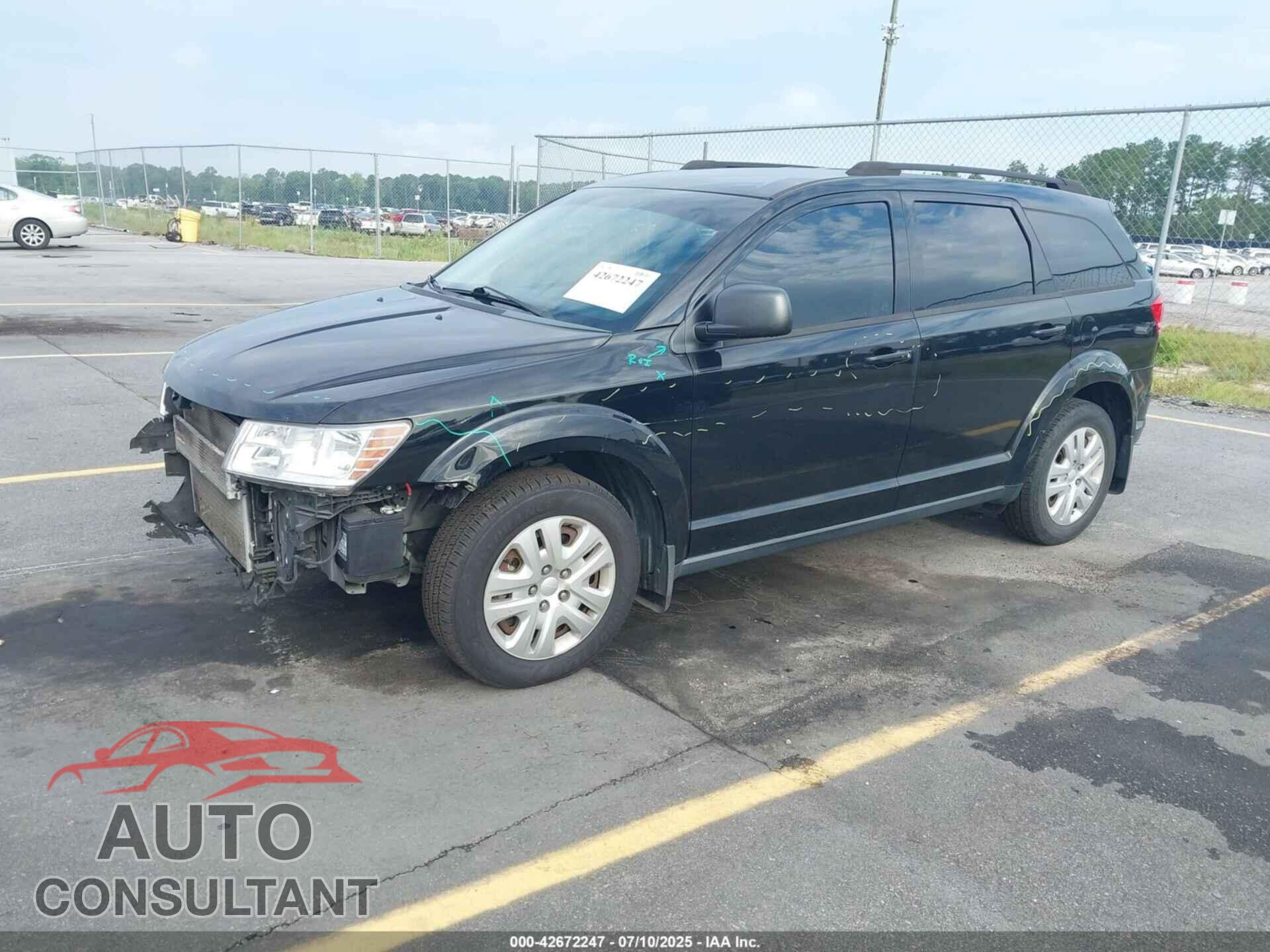 DODGE JOURNEY 2017 - 3C4PDCAB4HT524352
