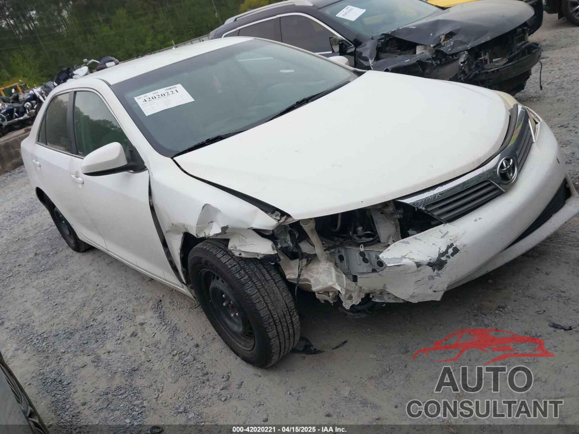 TOYOTA CAMRY 2012 - 4T4BF1FK4CR260339