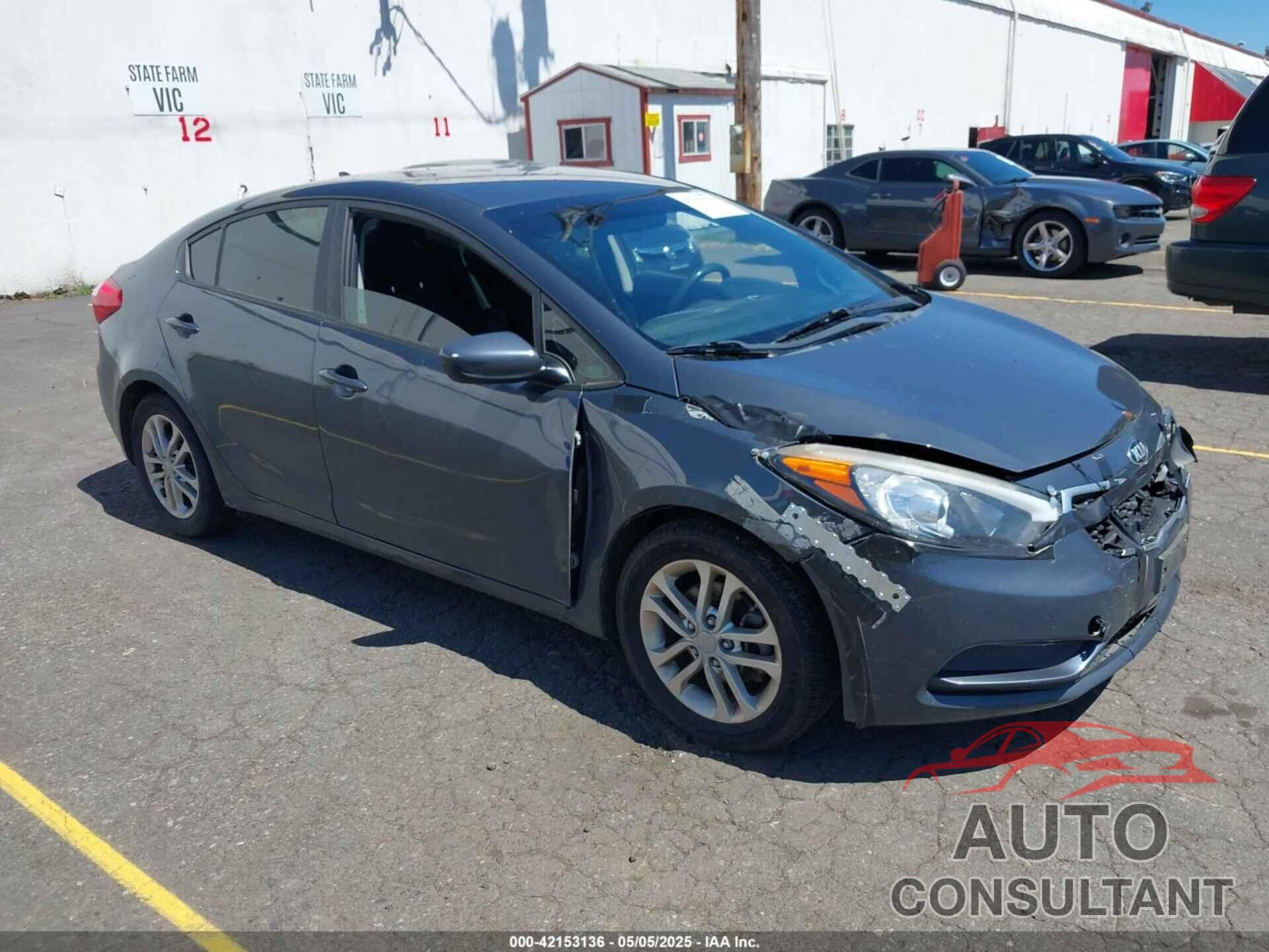 KIA FORTE 2016 - KNAFK4A63G5549846