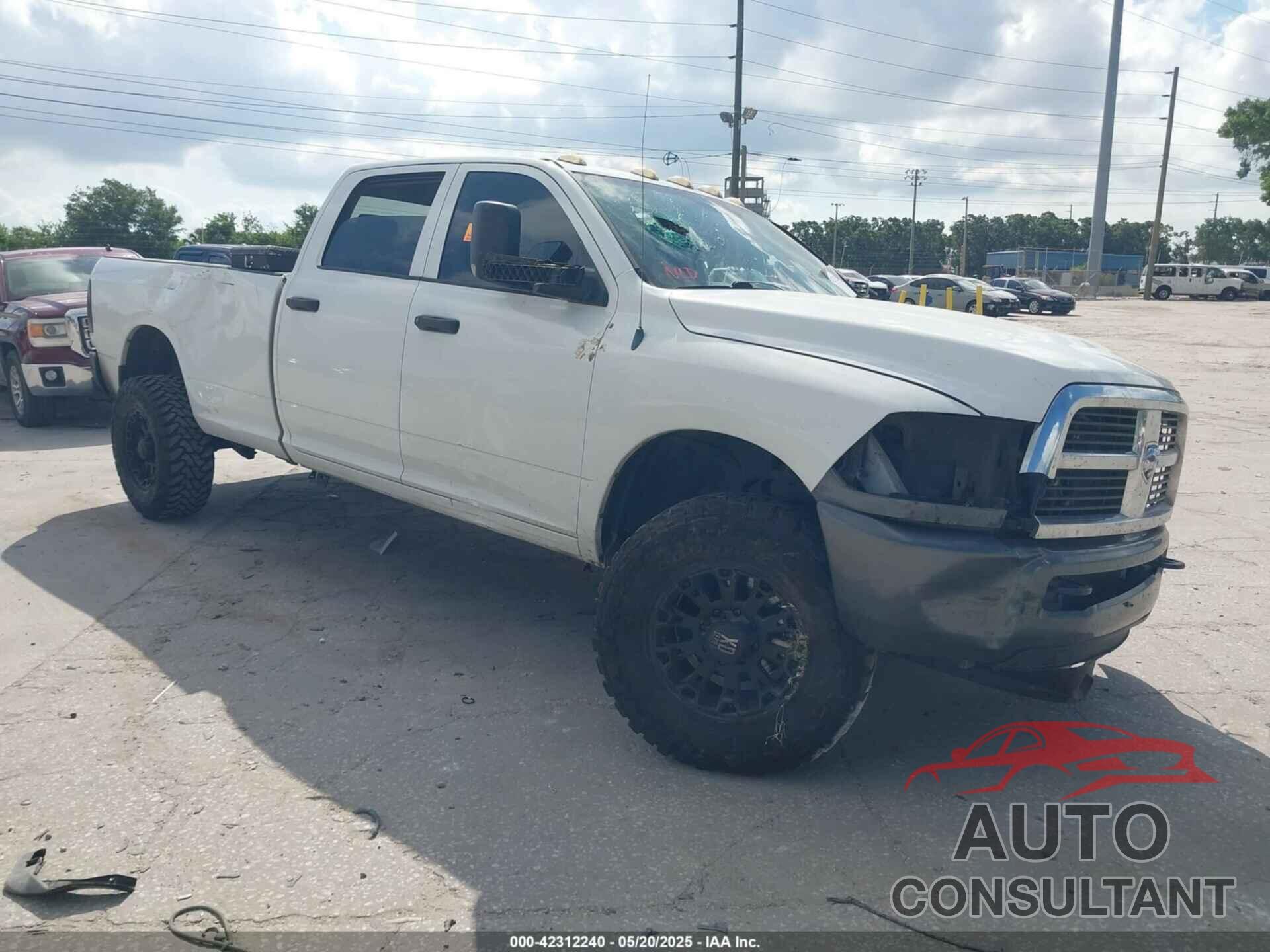DODGE RAM 2500 2010 - 3D7UT2CL7AG119709