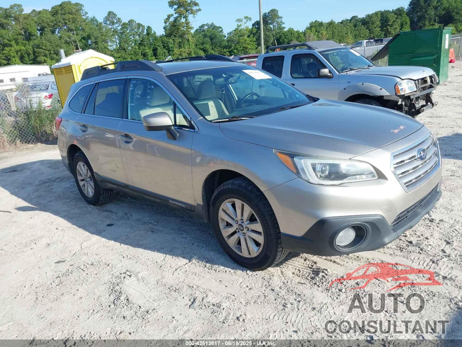 SUBARU OUTBACK 2015 - 4S4BSBCC3F3294680