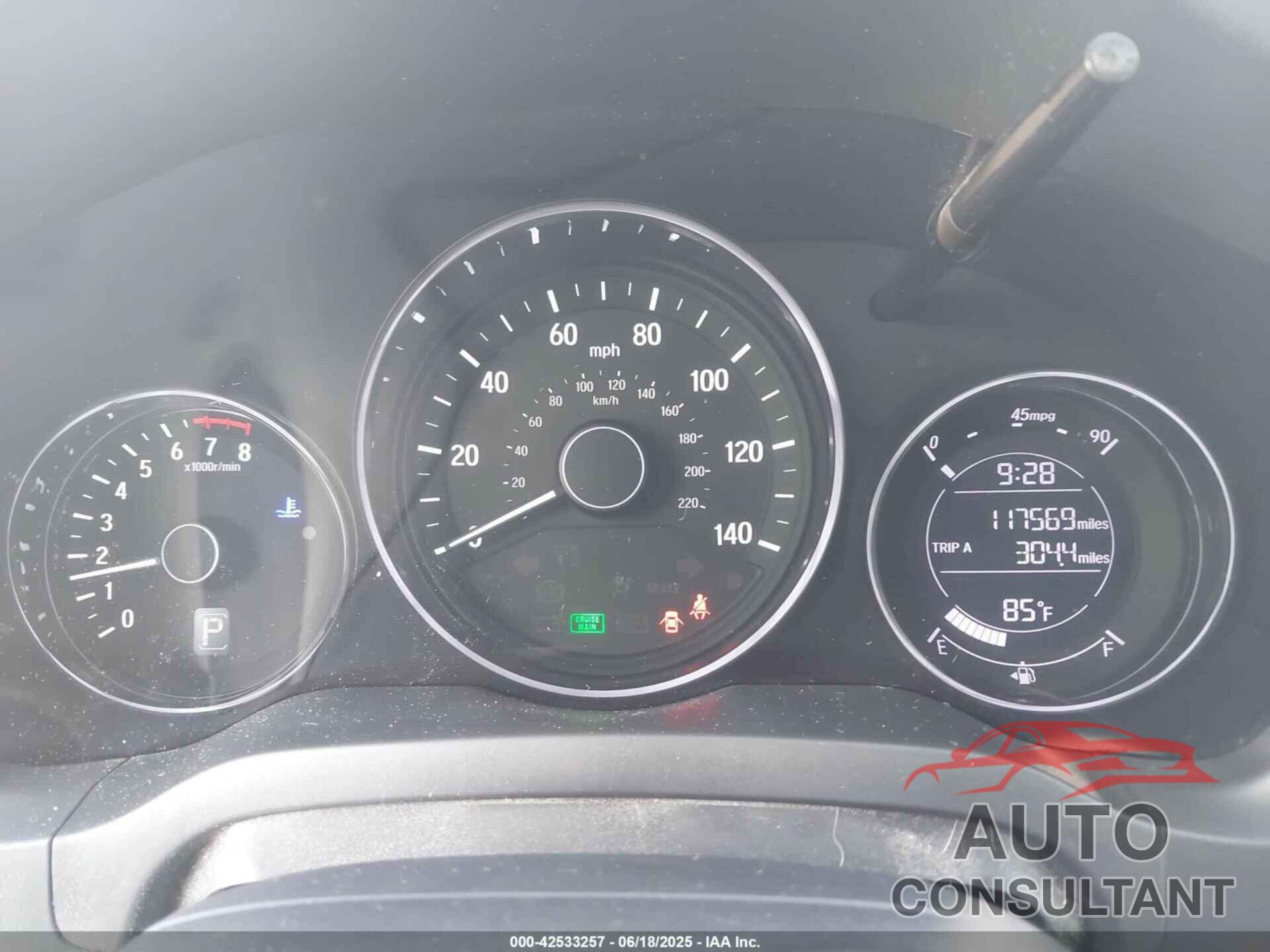 HONDA HR-V 2021 - 3CZRU5H38MM711014
