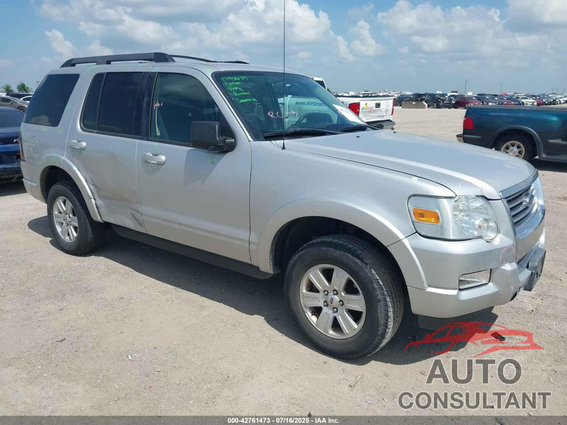 FORD EXPLORER 2010 - 1FMEU6DE8AUA19534