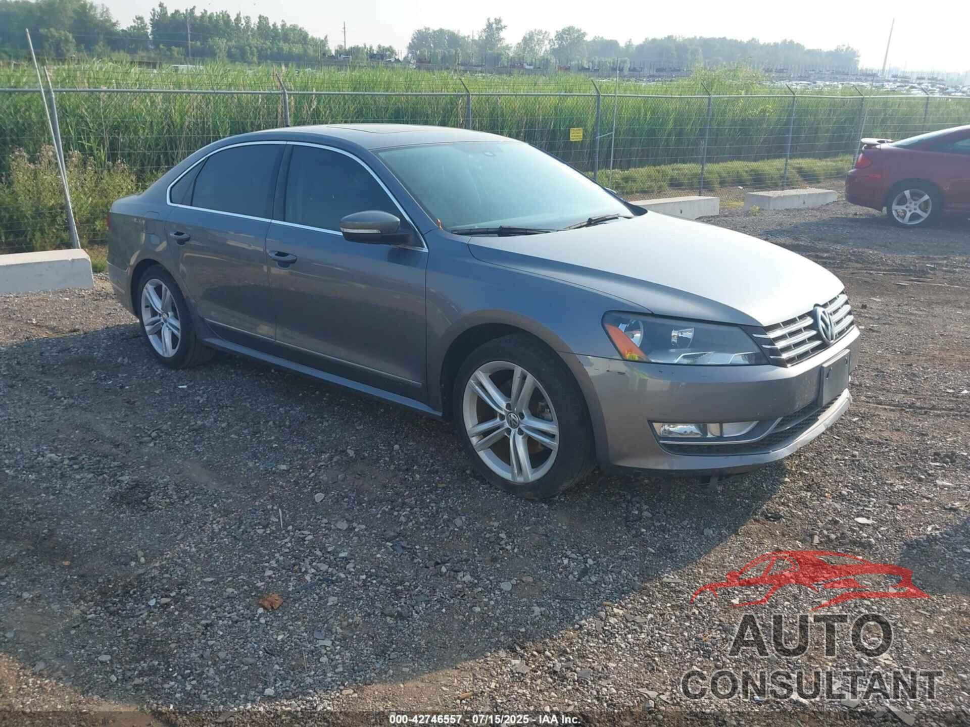 VOLKSWAGEN PASSAT 2014 - 1VWBN7A32EC097989