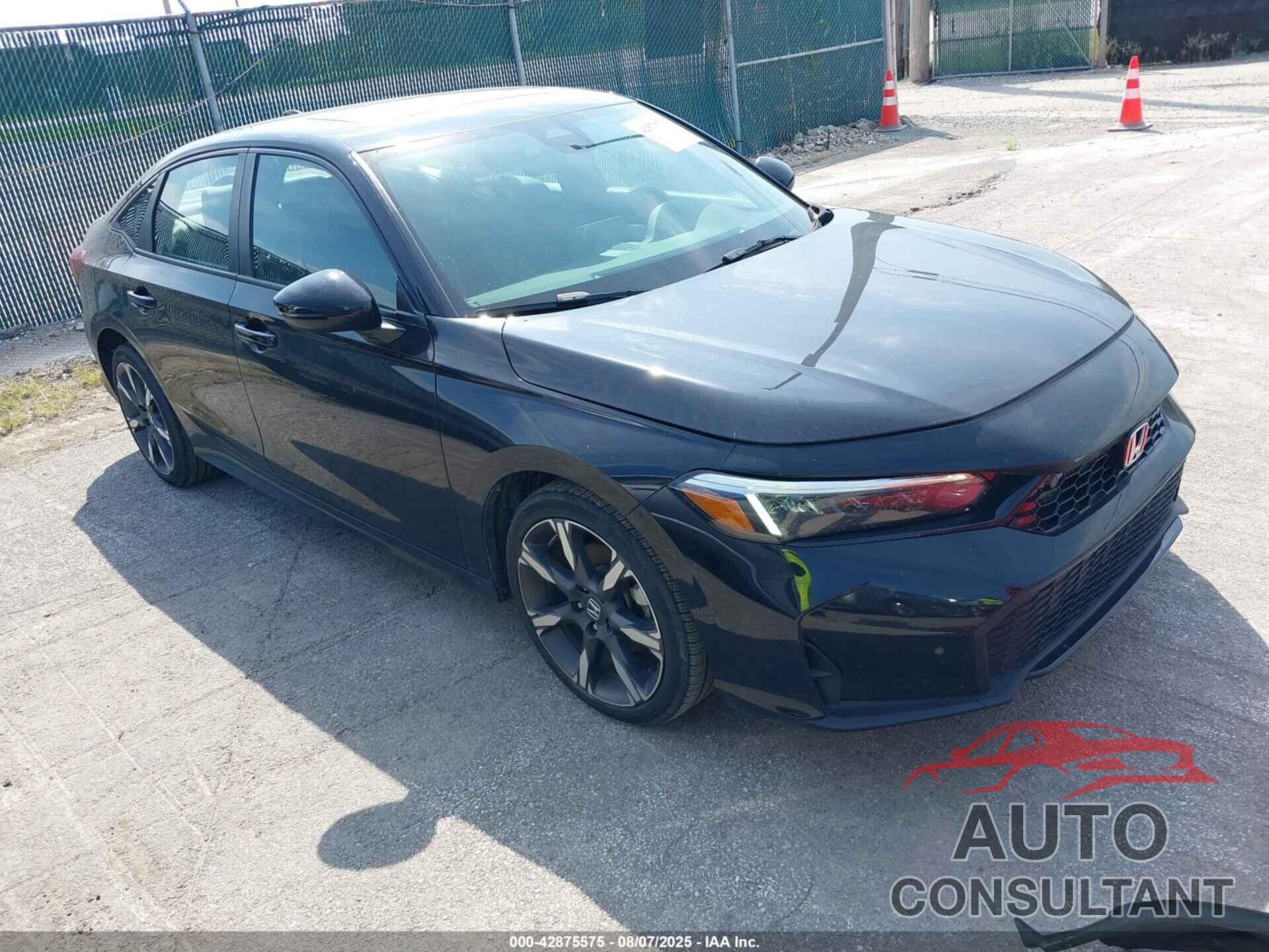 HONDA CIVIC HYBRID 2025 - 2HGFE4F87SH310033