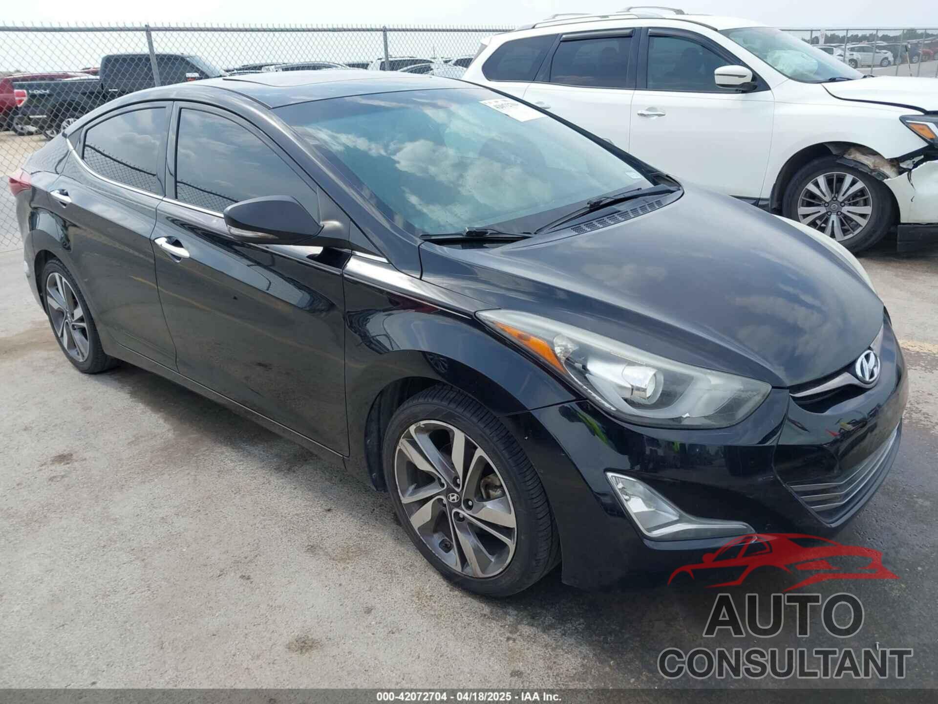 HYUNDAI ELANTRA 2014 - 5NPDH4AE2EH483044