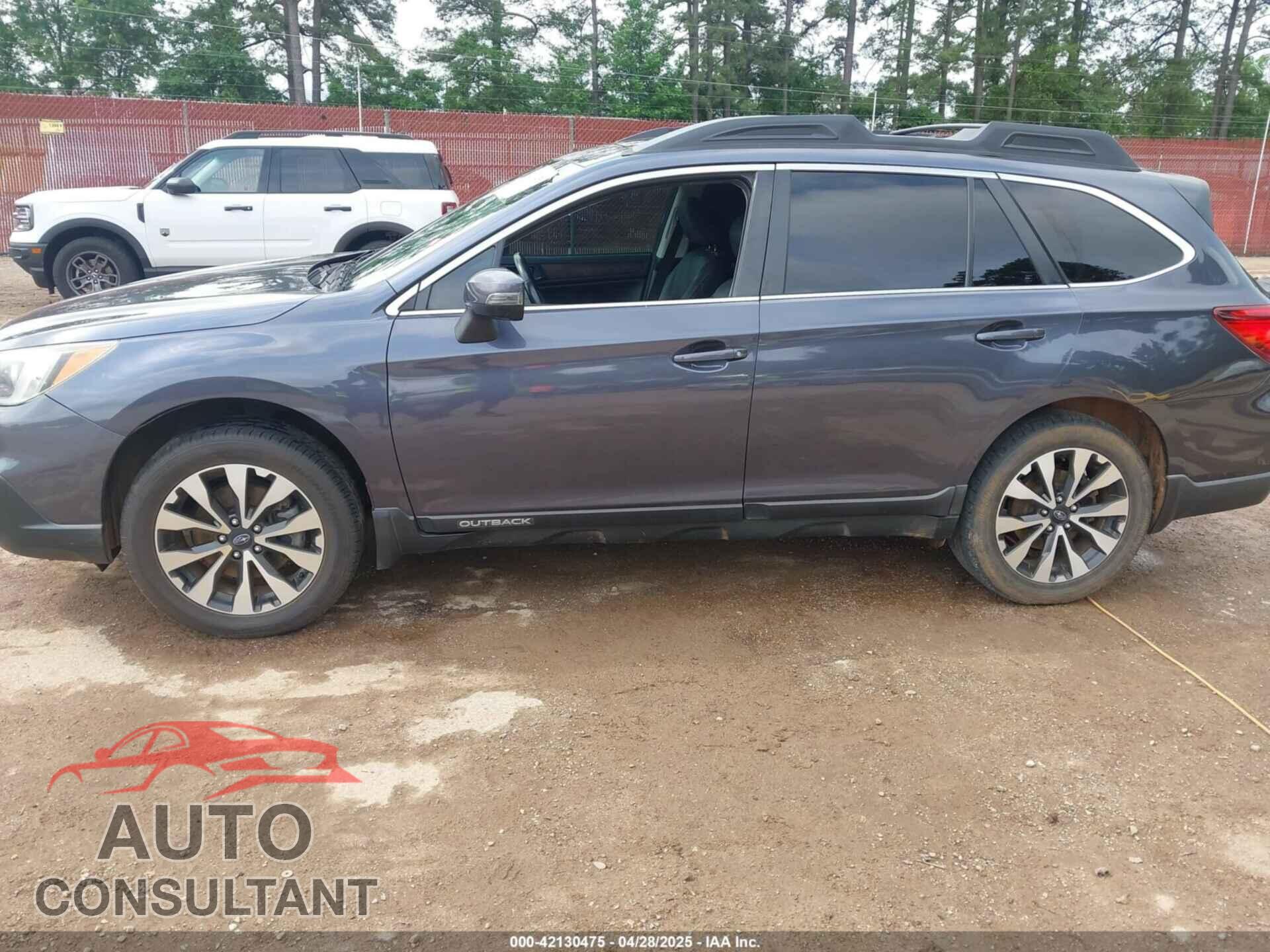 SUBARU OUTBACK 2016 - 4S4BSBJC9G3241101