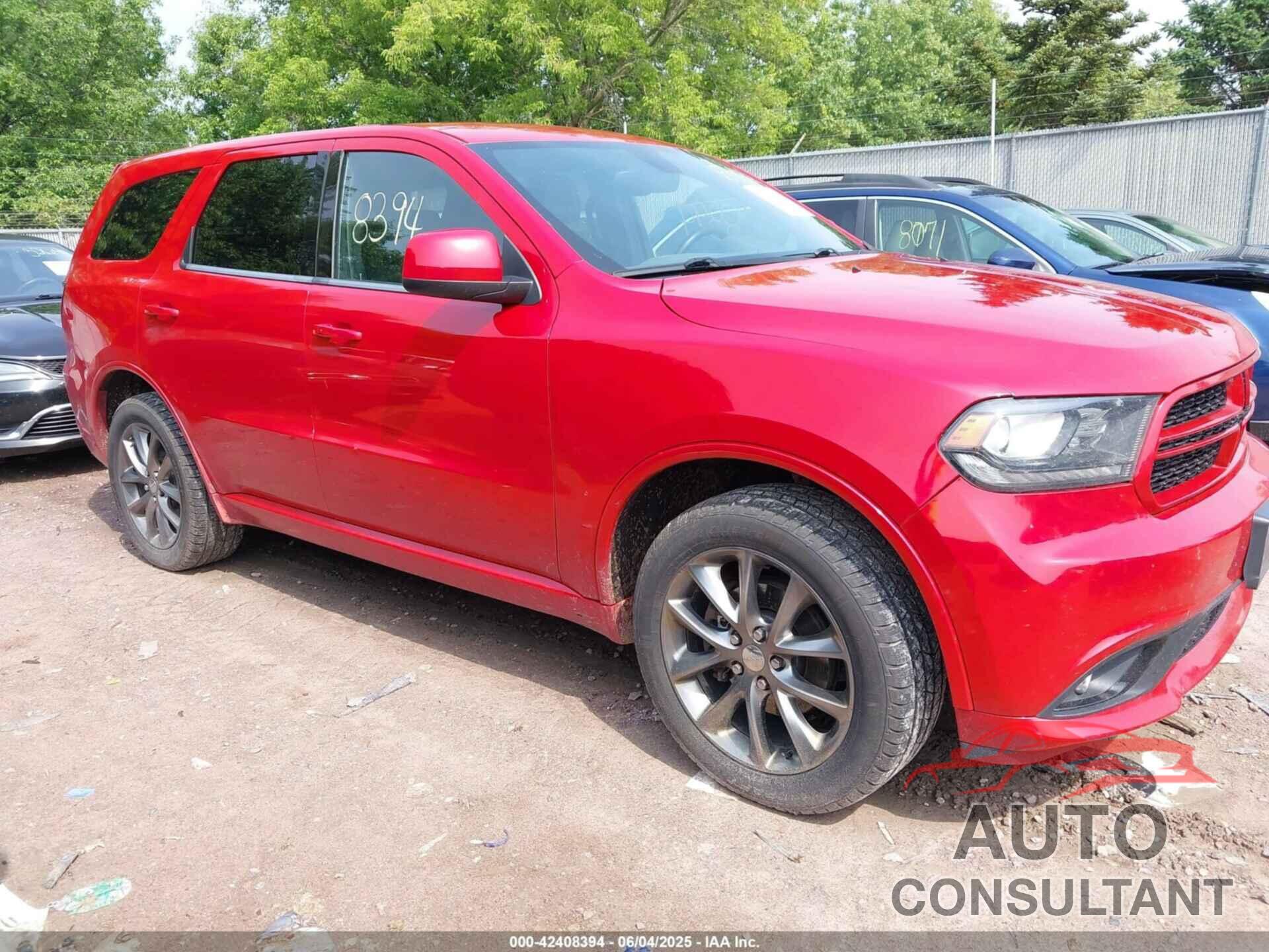 DODGE DURANGO 2015 - 1C4RDJAG3FC938238