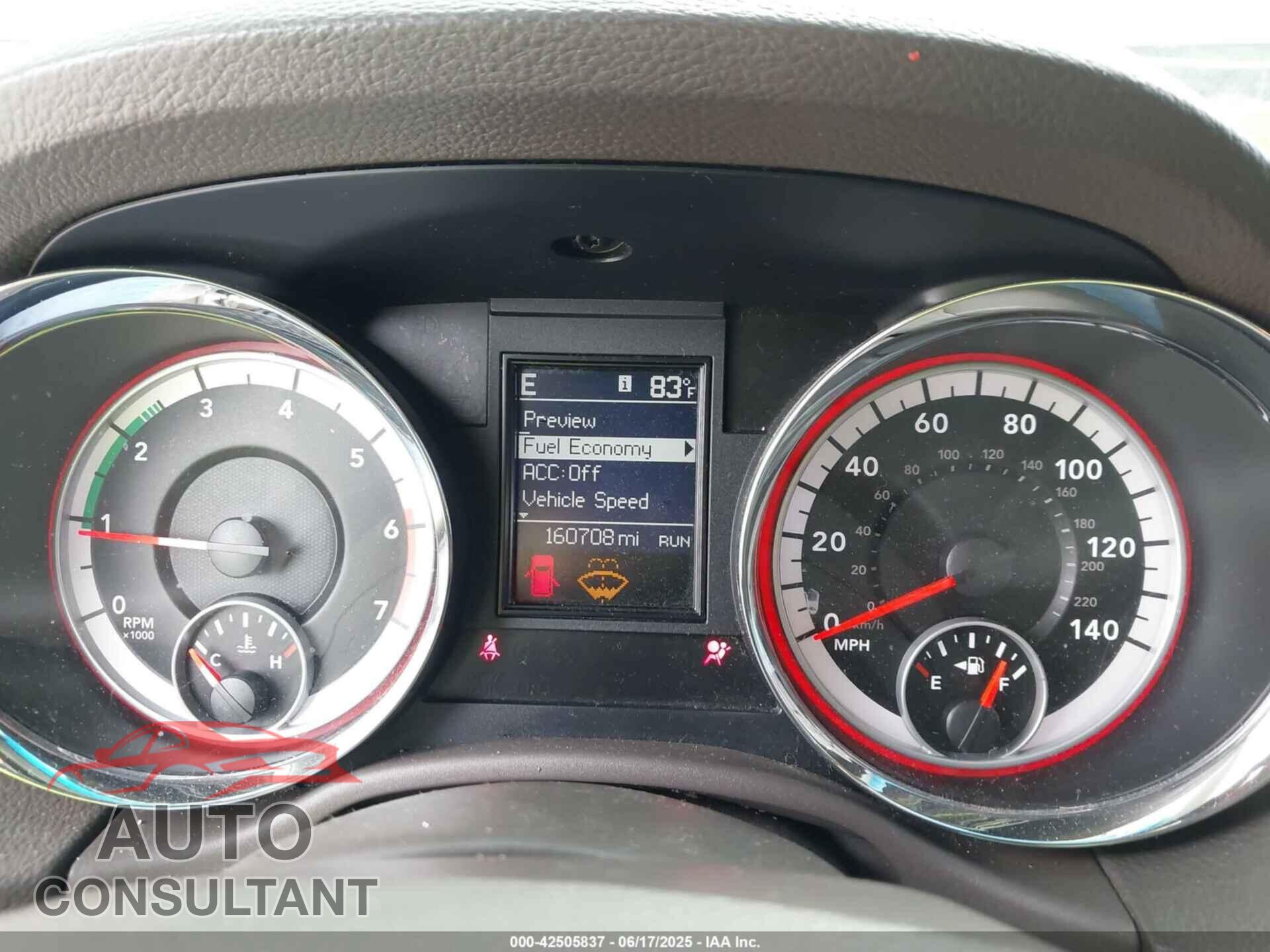 DODGE DURANGO 2011 - 1D4SD4GT2BC627811