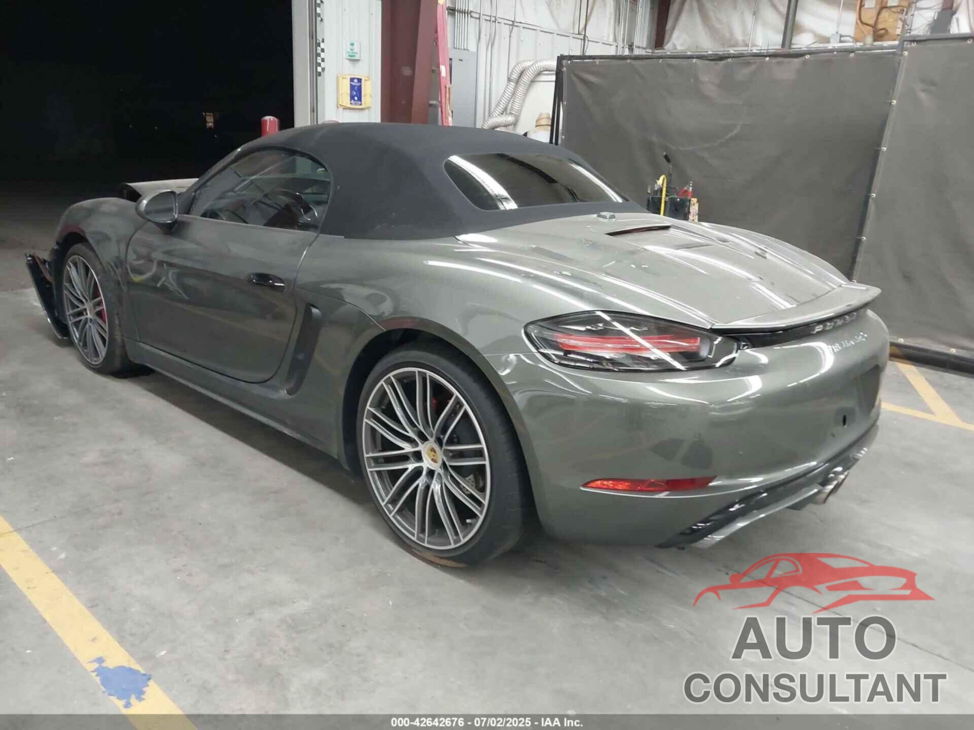 PORSCHE 718 BOXSTER 2025 - WP0CB2A85SK226372