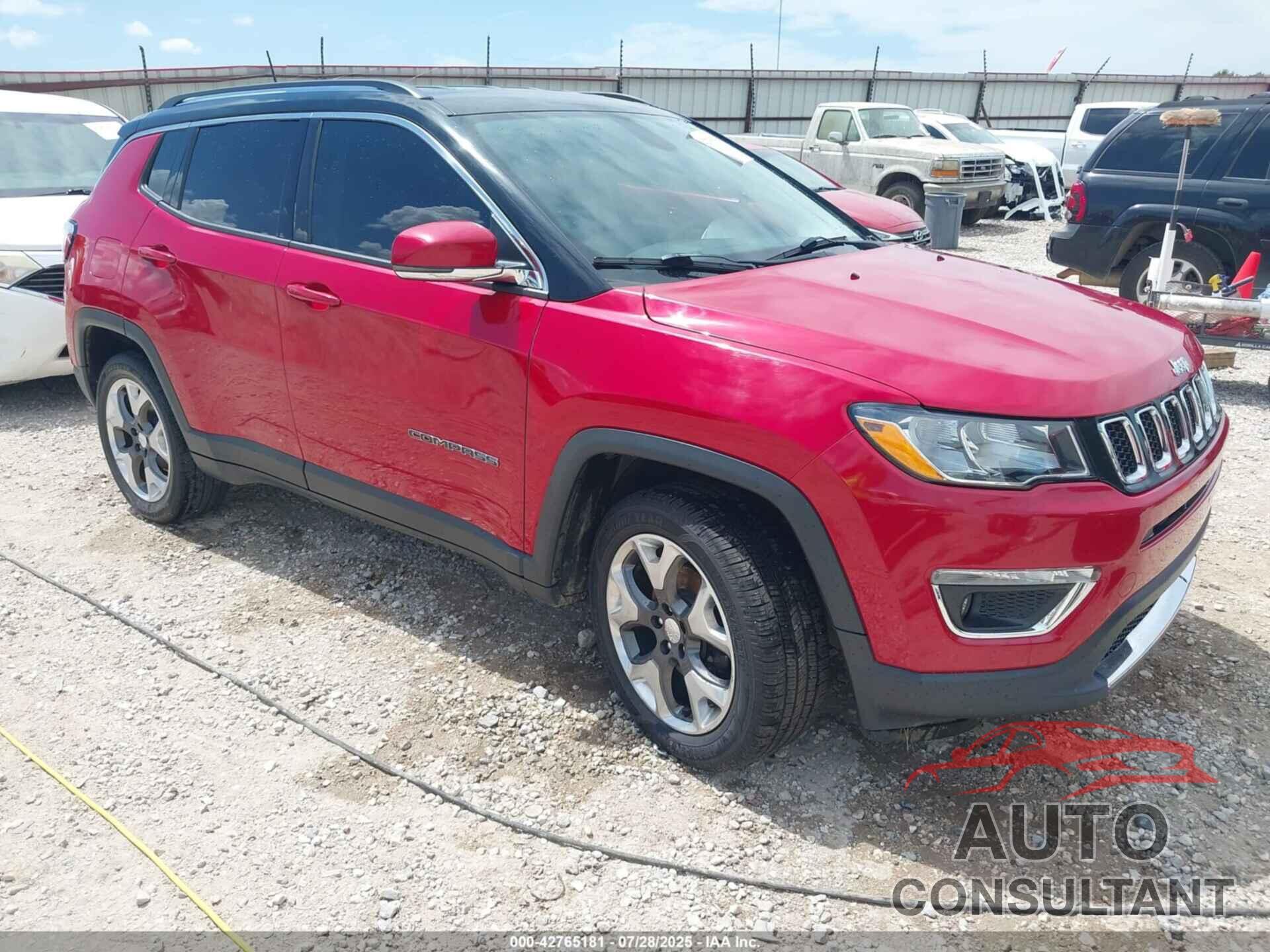 JEEP COMPASS 2018 - 3C4NJDCB2JT266356