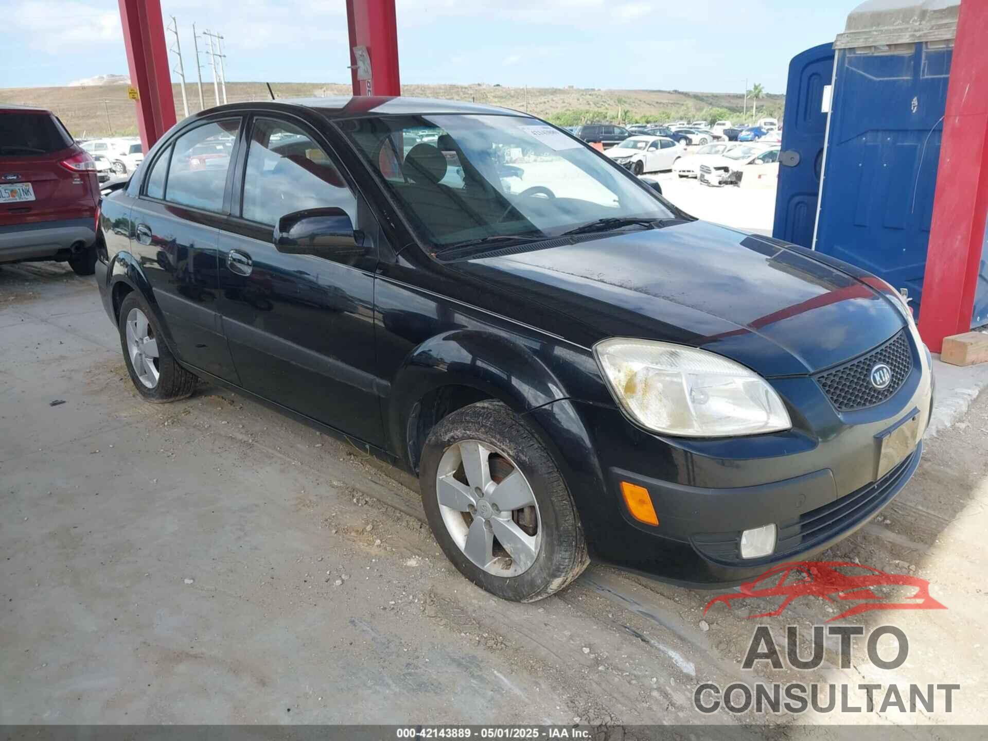 KIA RIO 2009 - KNADE223496561265