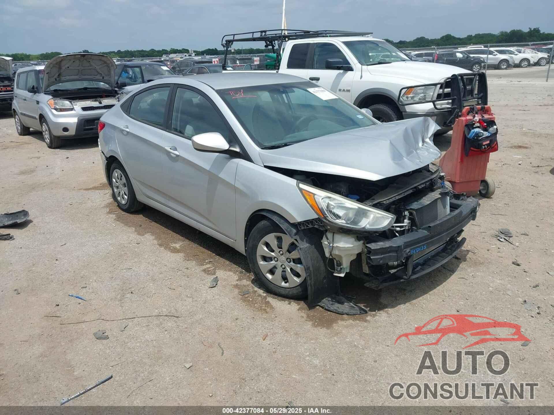 HYUNDAI ACCENT 2016 - KMHCT4AE4GU116564