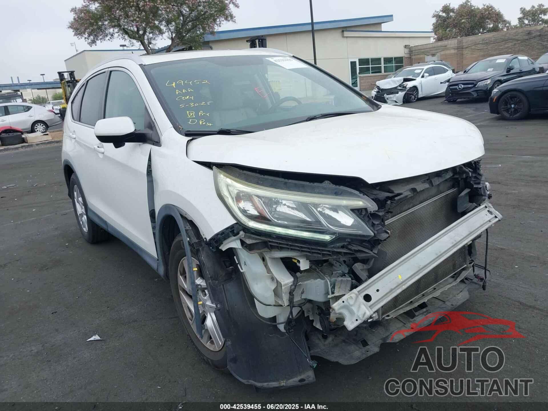 HONDA CR-V 2016 - 5J6RM3H72GL004343