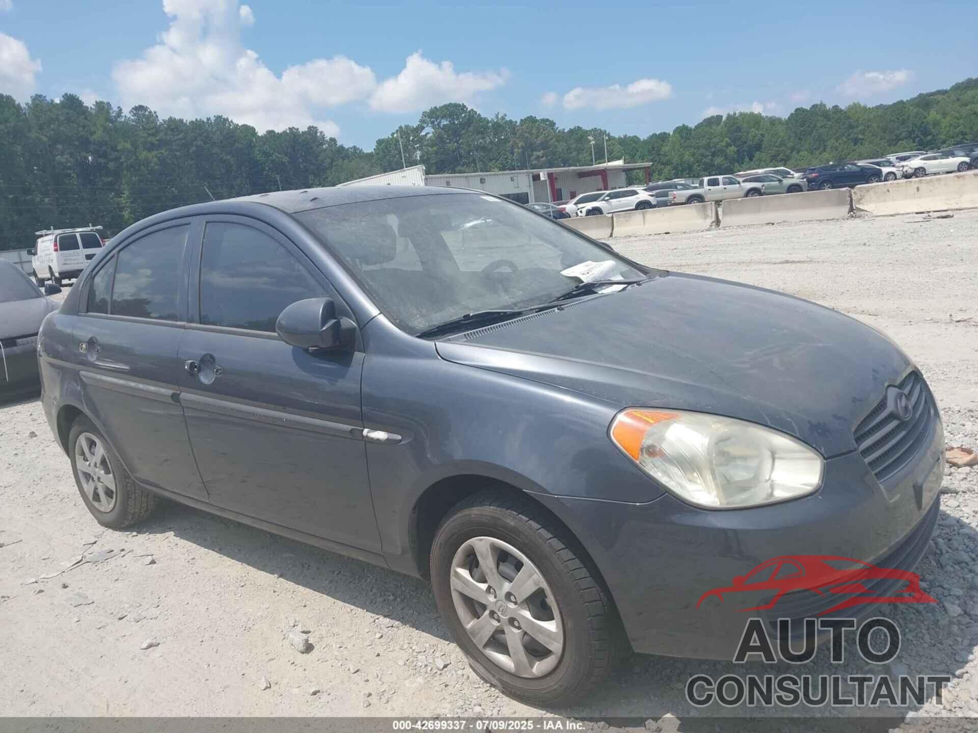 HYUNDAI ACCENT 2009 - KMHCN46C39U295023
