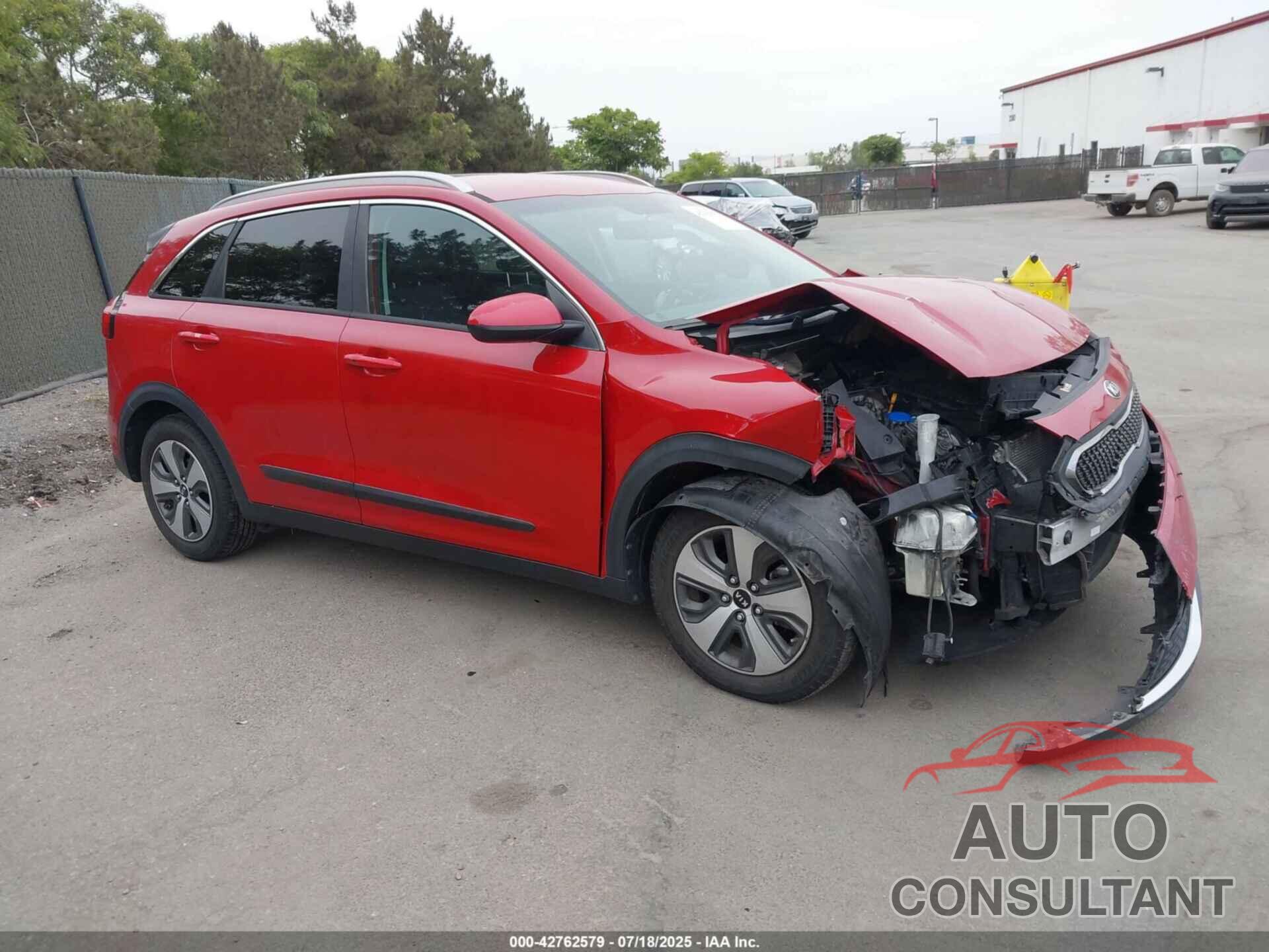KIA NIRO 2017 - KNDCB3LC5H5083566